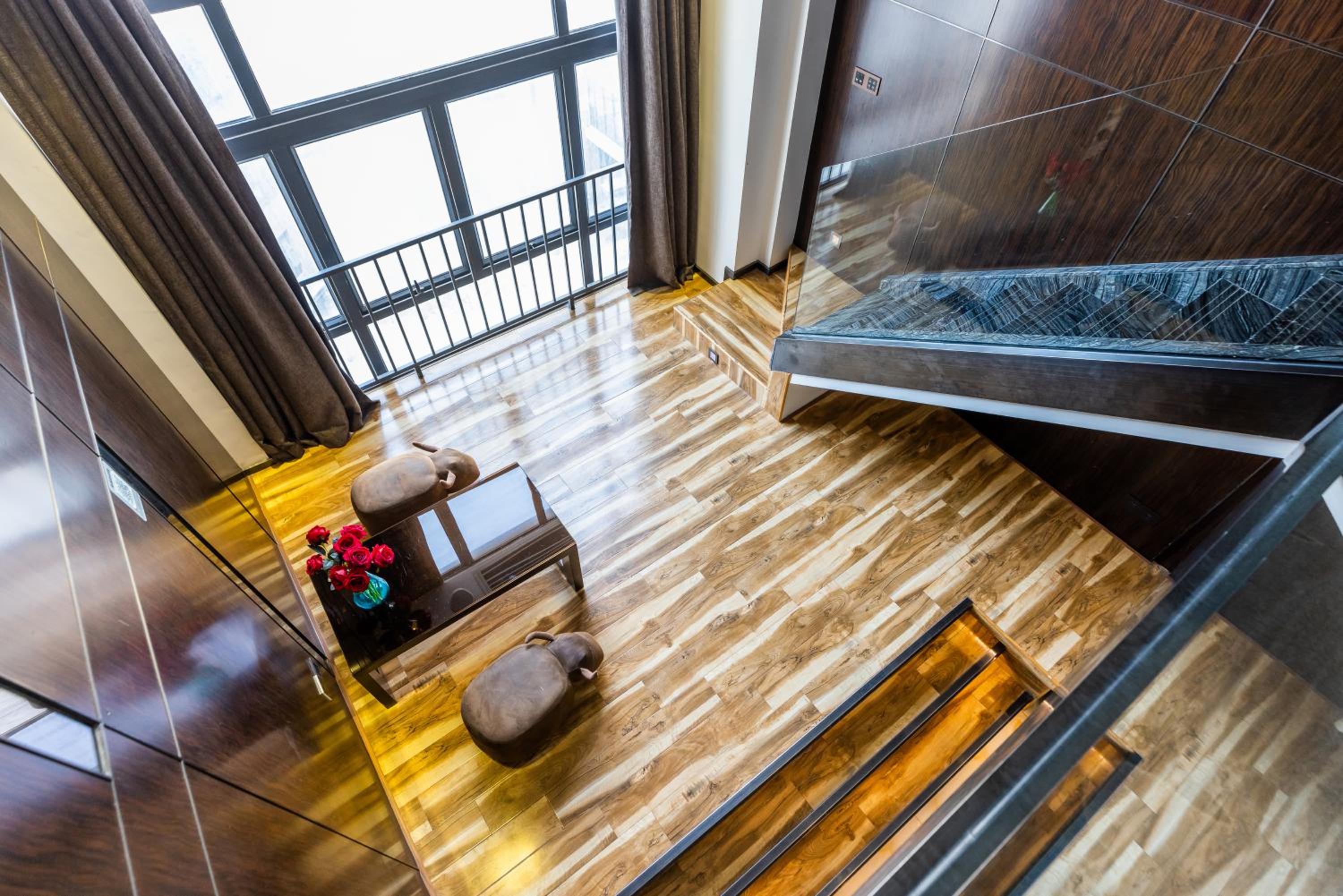 Lavendar Duplex Apartment