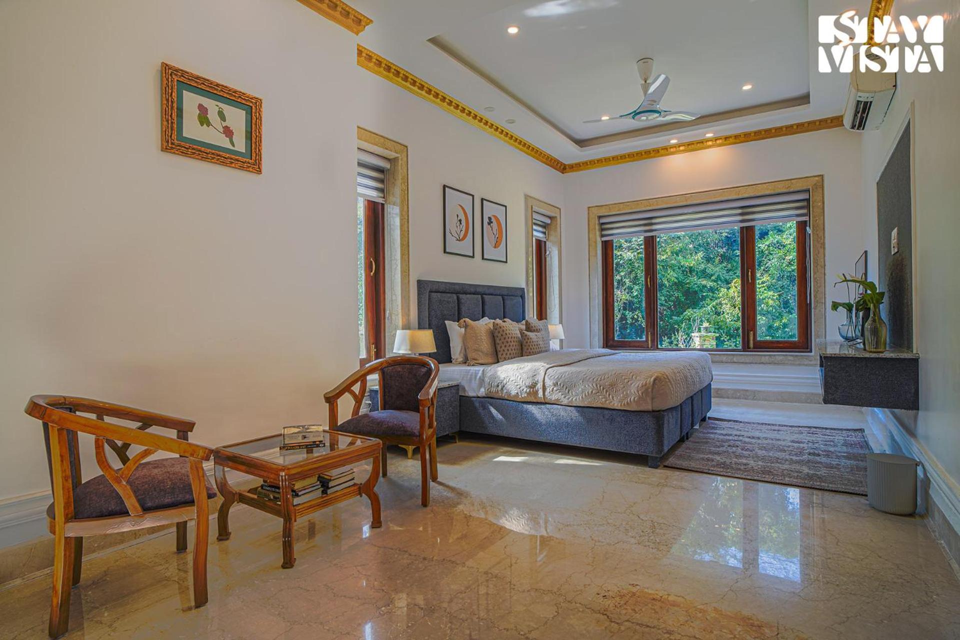 StayVista at Nature Cove 1 The Forest Villa with Hot Tub & Indoor Game