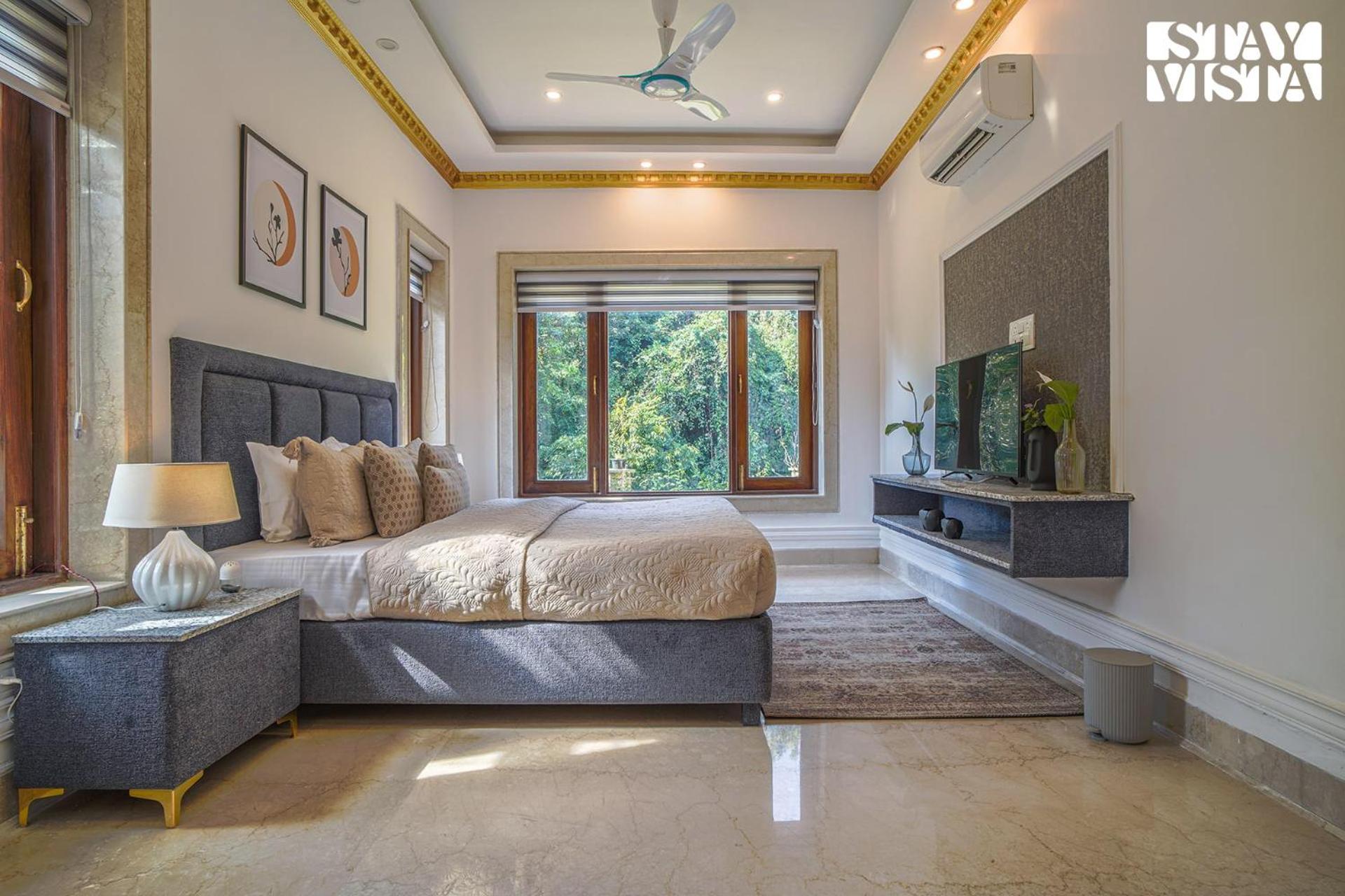 StayVista at Nature Cove 1 The Forest Villa with Hot Tub & Indoor Game