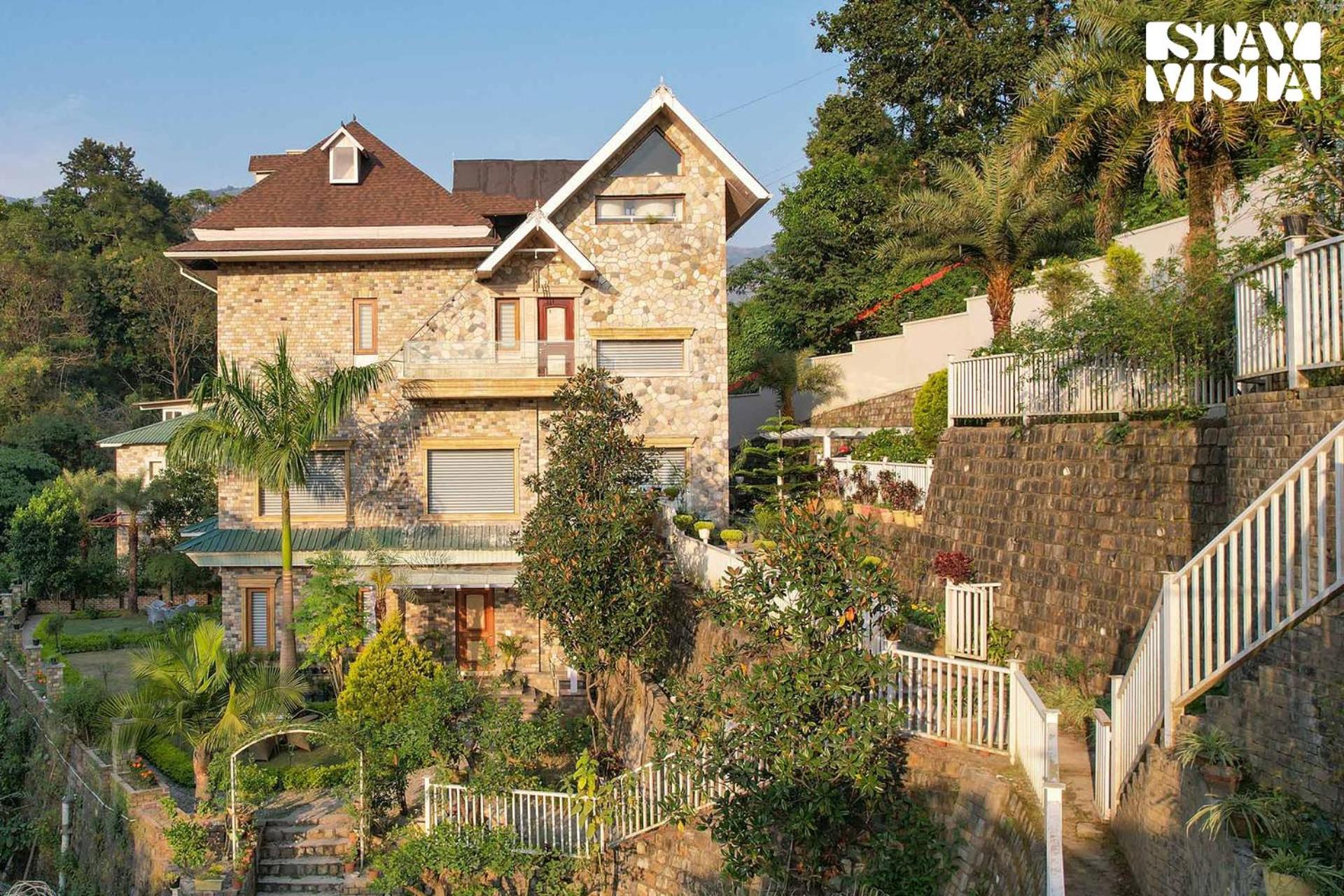 StayVista at Nature Cove 1 The Forest Villa with Hot Tub & Indoor Game