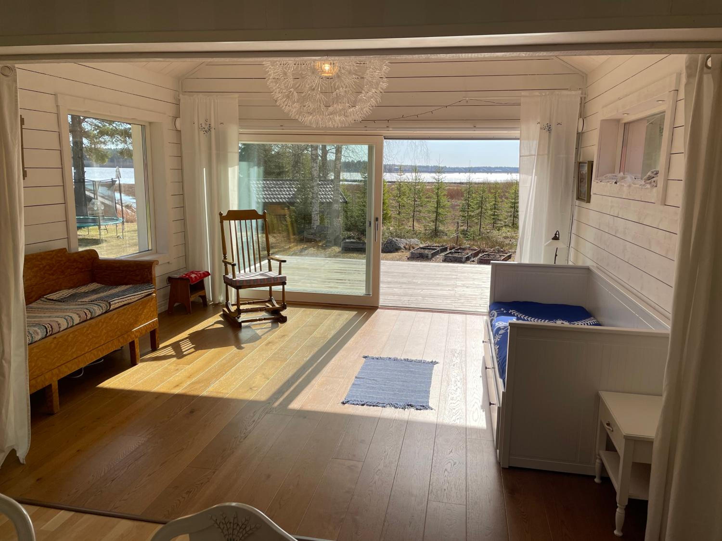 Beautiful house in the nature with private river access view 4