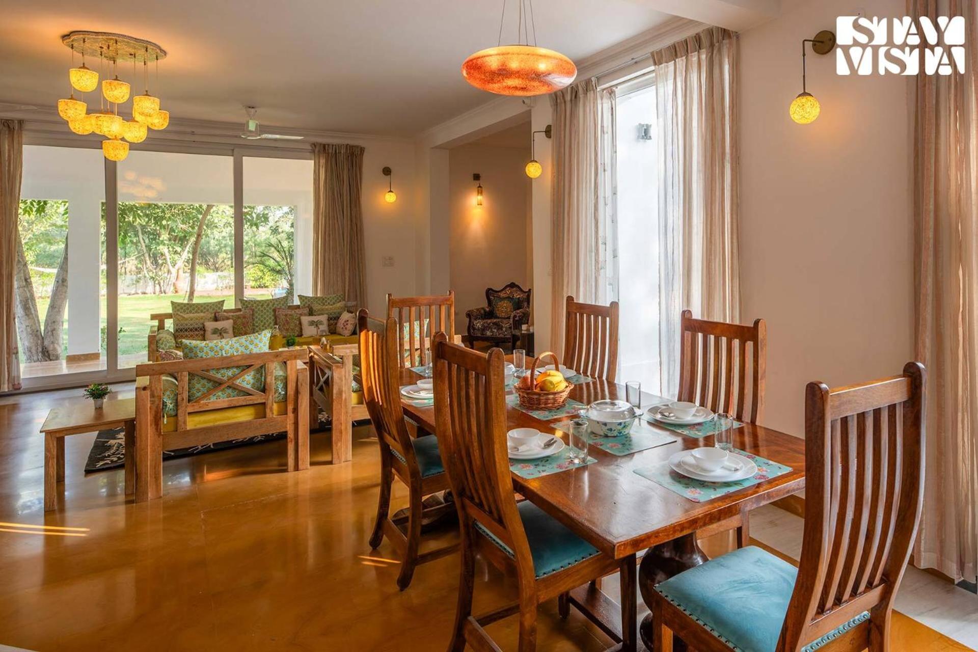 StayVista's Nature Ville - City Escape with Terrace-Balconies with View, Lawn & Gazebo view 4