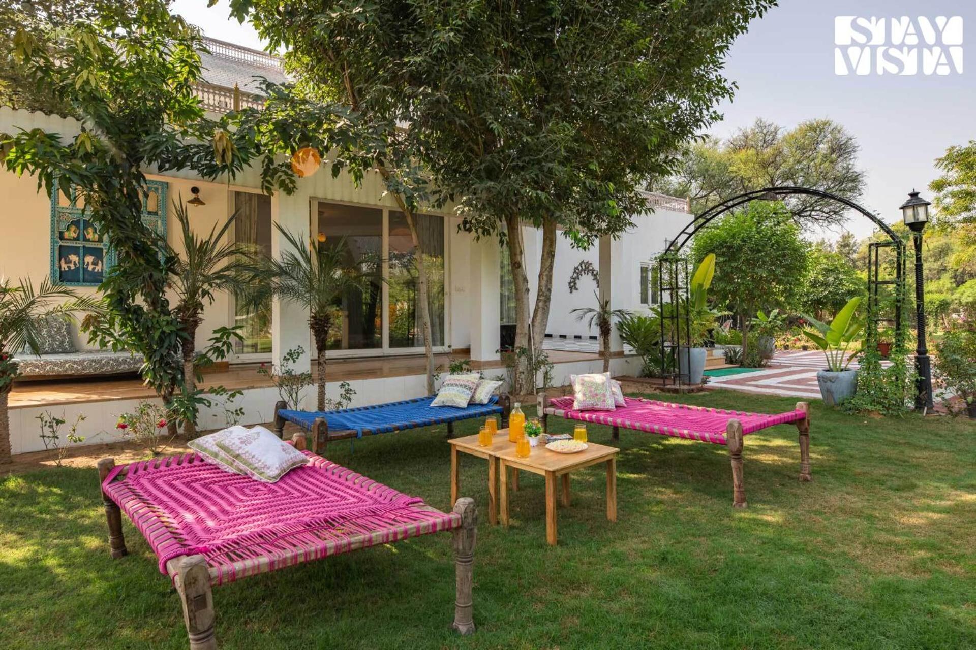 StayVista's Nature Ville - City Escape with Terrace-Balconies with View, Lawn & Gazebo view 2