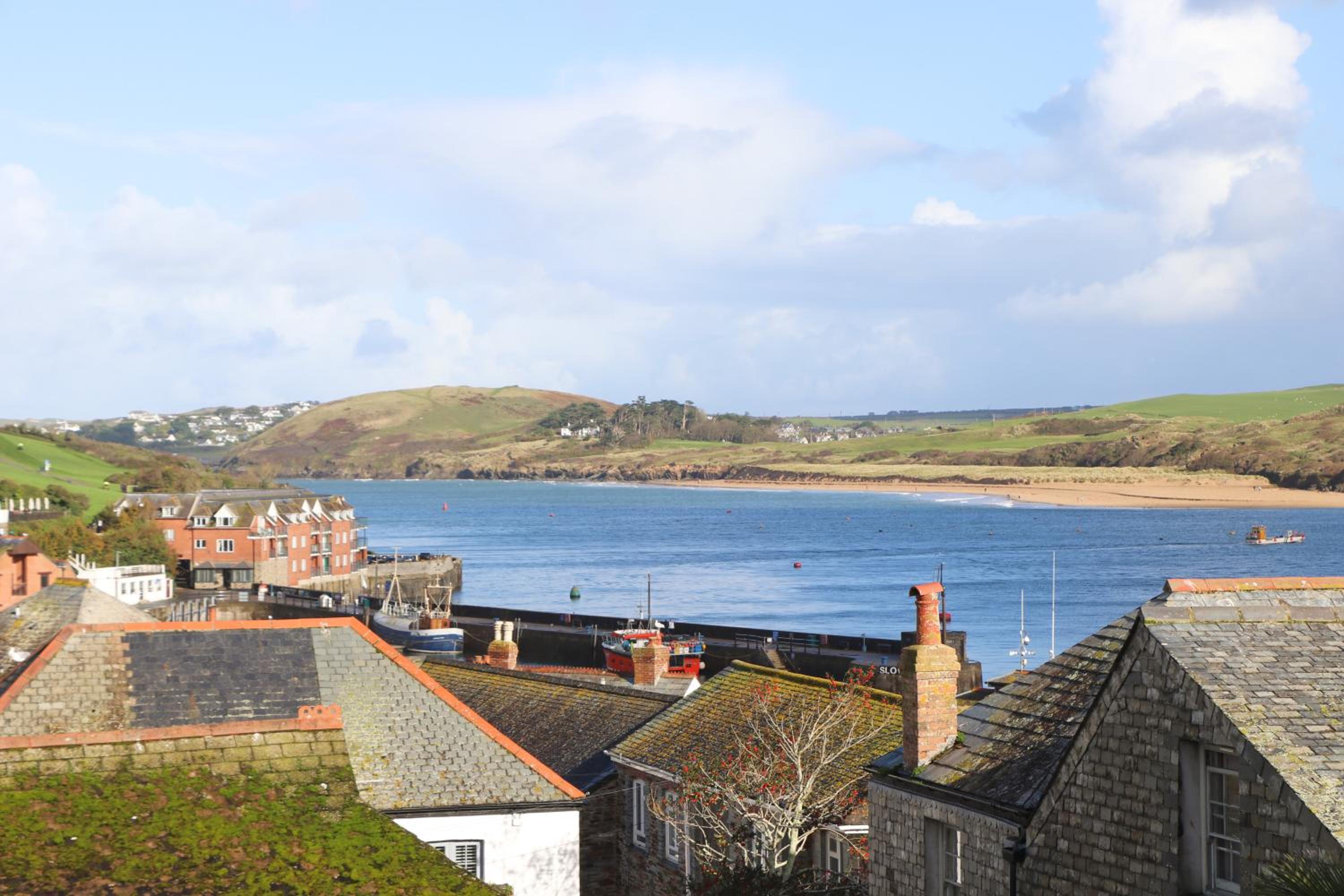 Stylish estuary view apartment