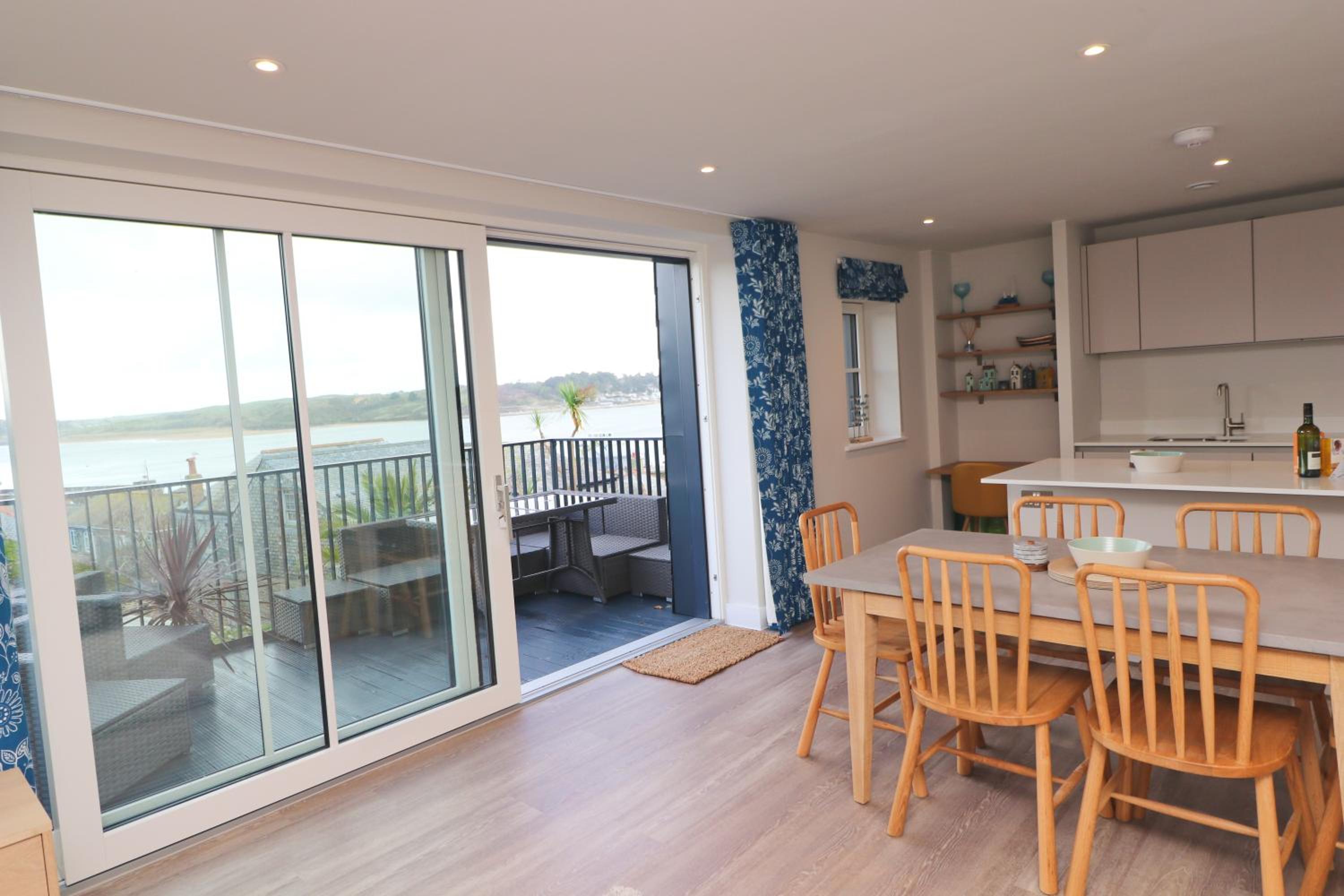Stylish estuary view apartment