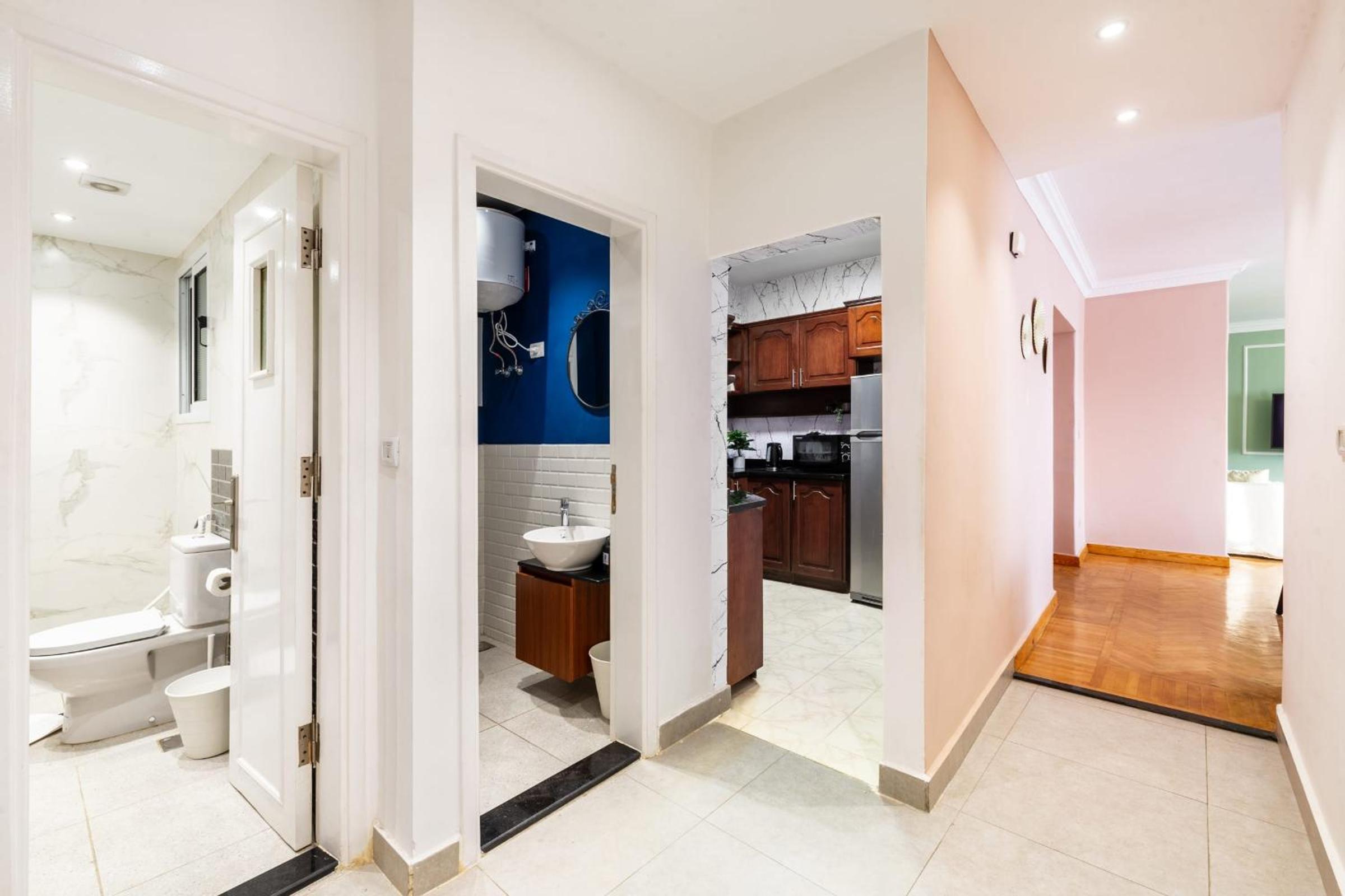 The 2 BDR Sterling Residence 5 min to CAI Airport