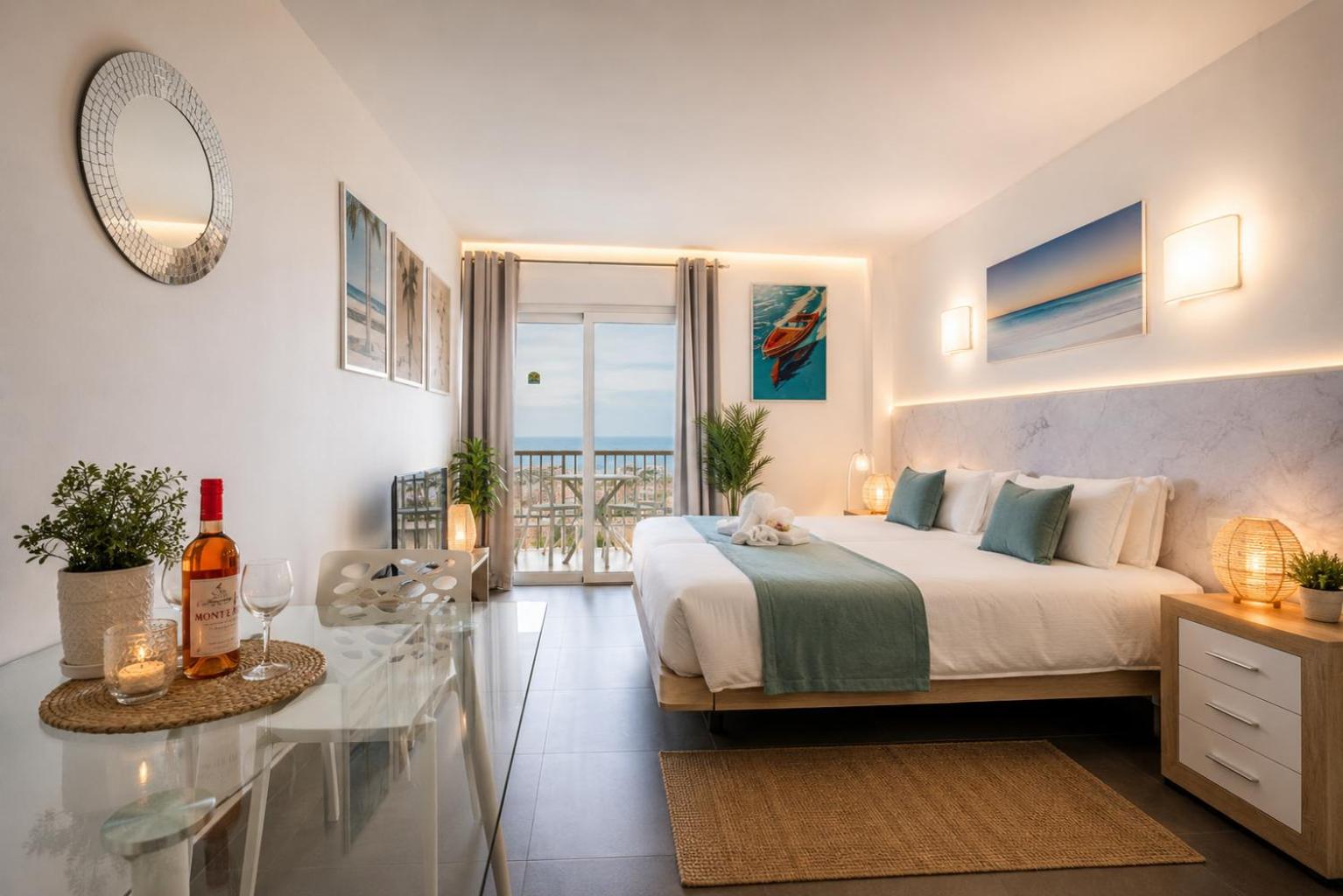 926 Fabulous Sea View of Las Americas, Beach fro3nt Studio! en Playa de las Americas