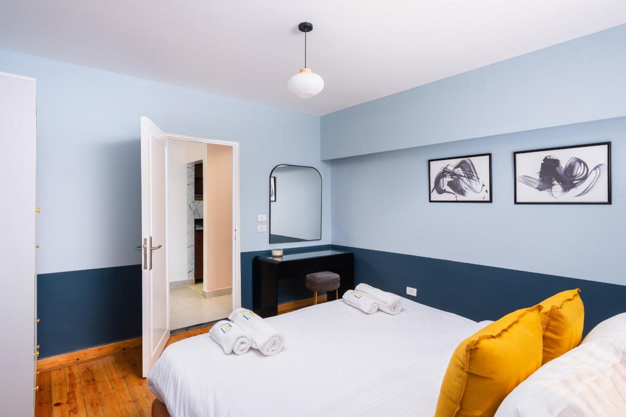 The 2 BDR Sterling Residence 5 min to CAI Airport