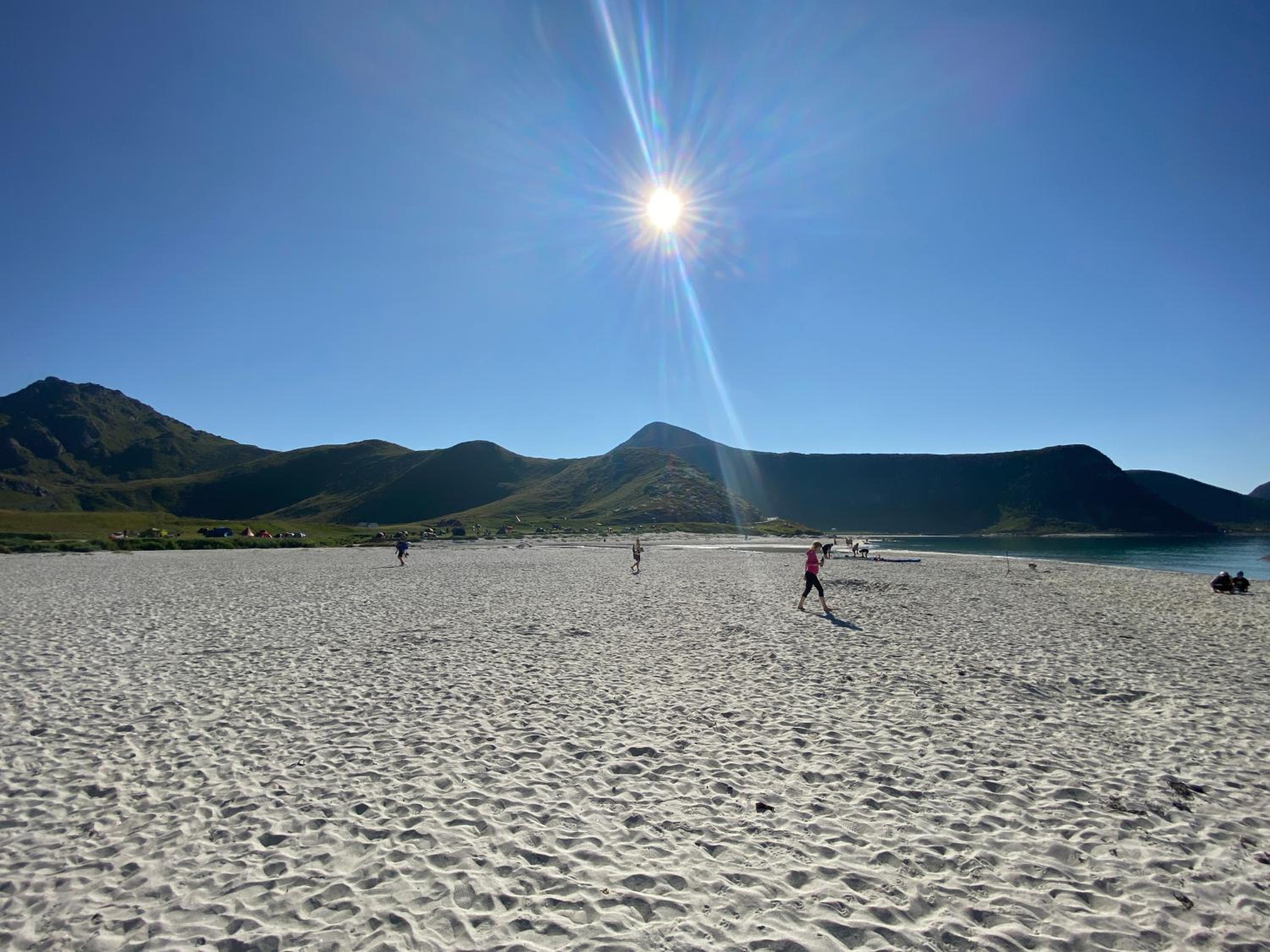 Flakstad Beach Panorama Lofoten