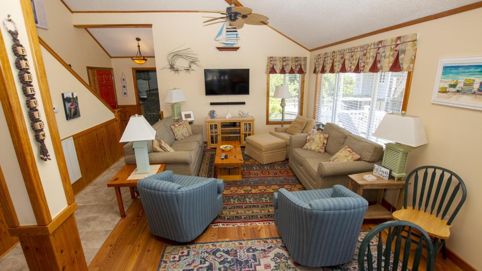 Oceanside, Ocean and Sound Views, Sun Decks, Rec Rm, SEA12, Farrview view 5