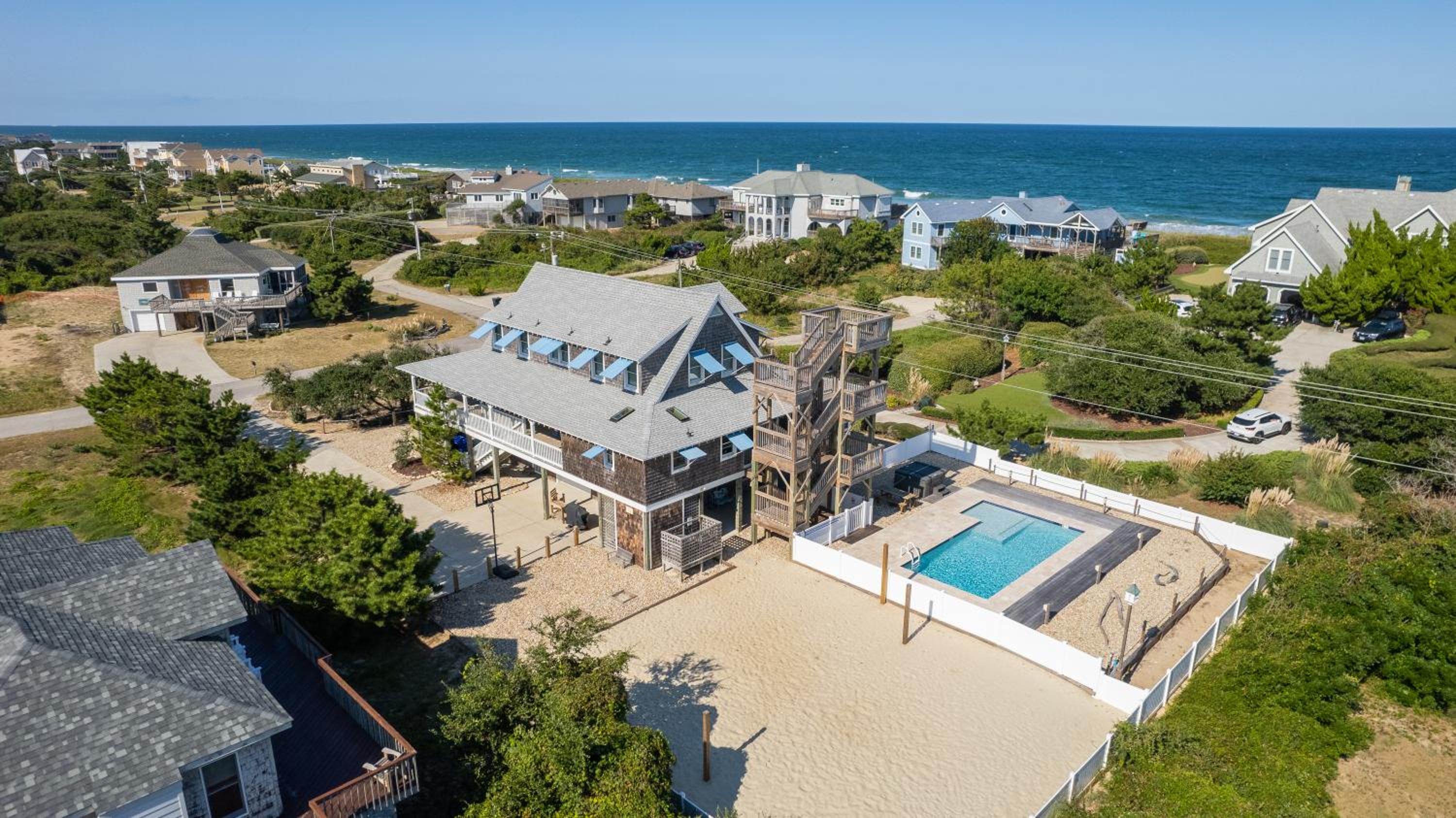 Semi-Oceanfront, Ocean Views, Private Pool, Close to Beach Access, SS5, Chez Shea view 3
