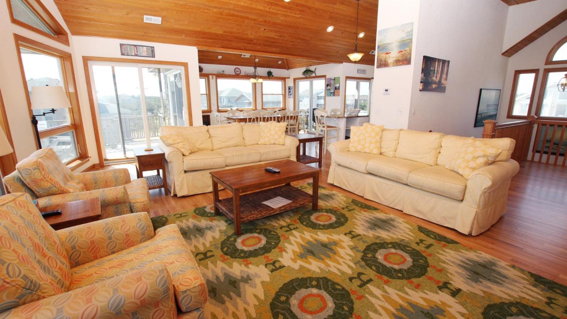 OCEANFRONT, Private Pool, Private Beach Access, Hot Tub, SSV124, Aint Life Grand view 5