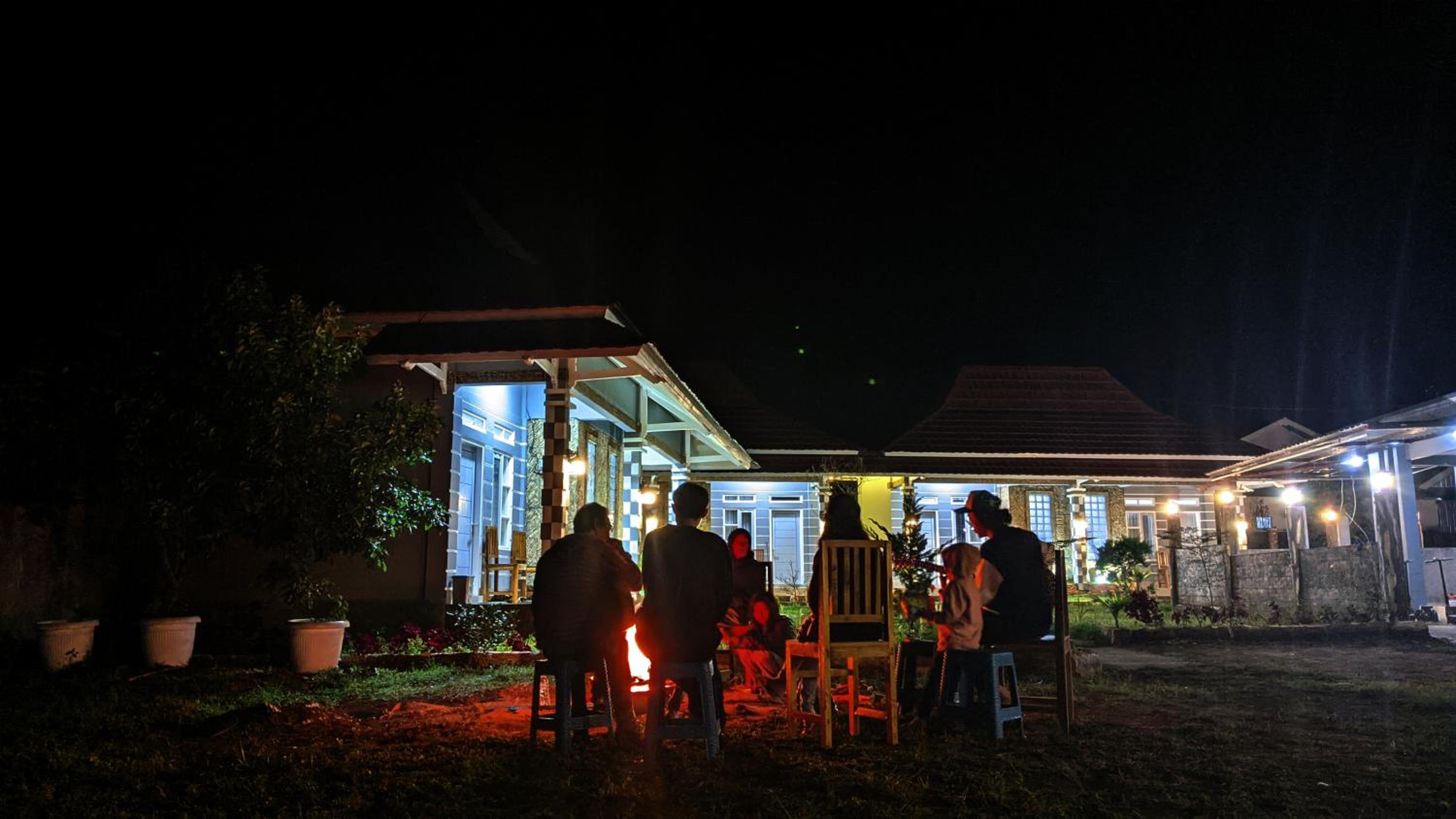 Villa joglo Sembalun Ceria view 2