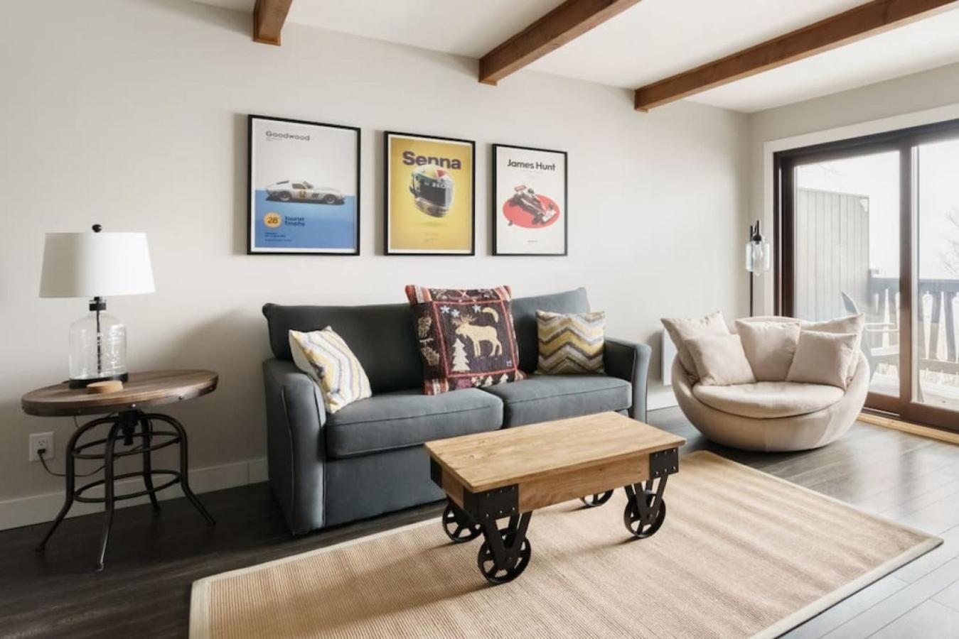 Luxury Condominium with Rustic Minimalist Style