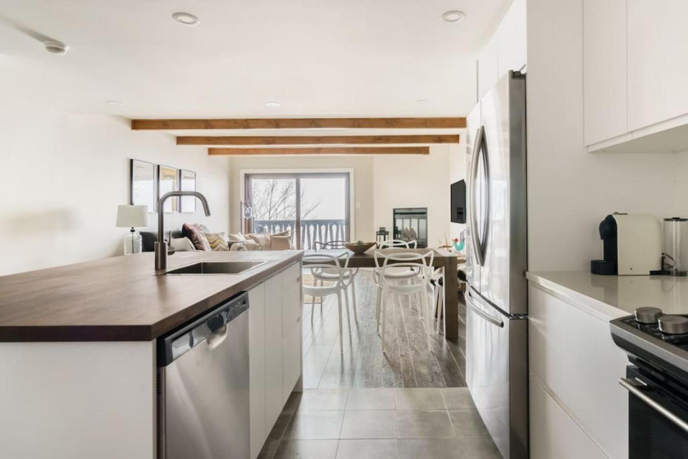 Luxury Condominium with Rustic Minimalist Style