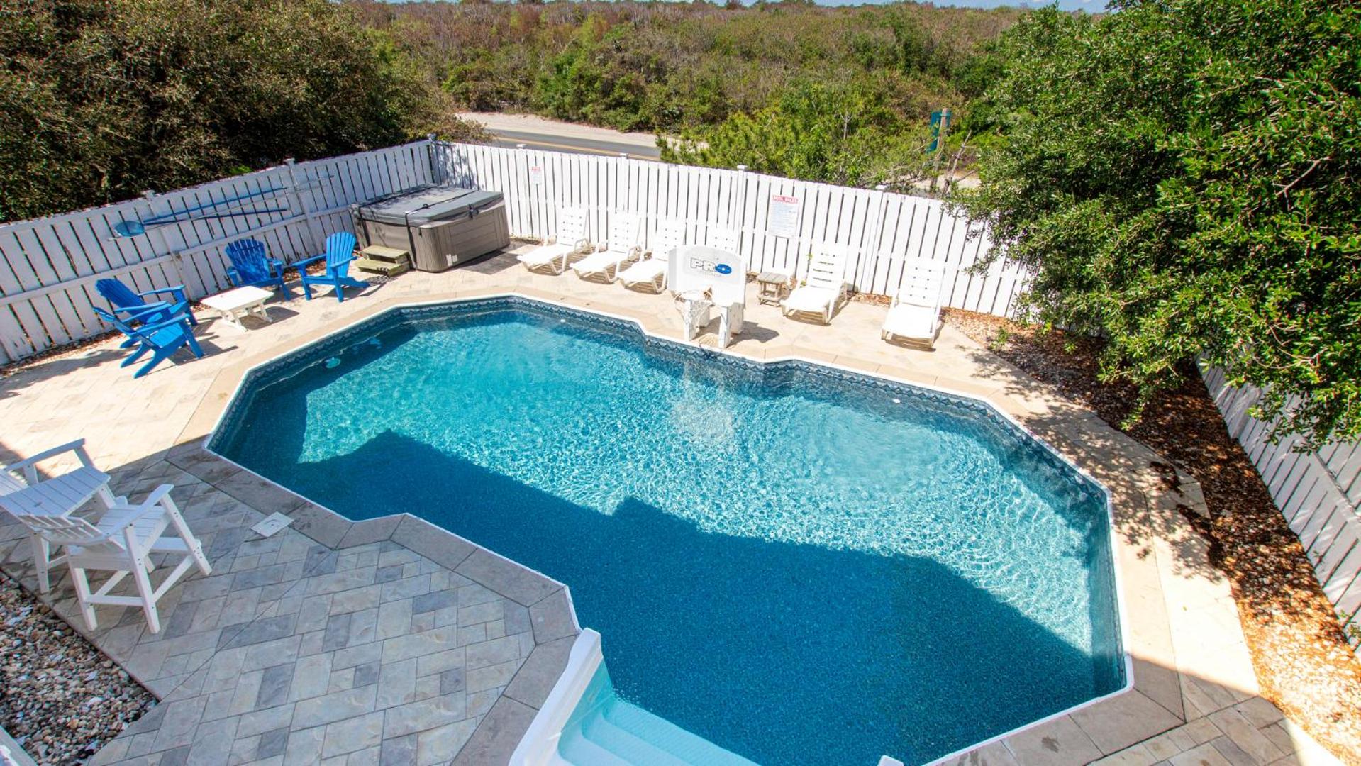 Semi-Oceanfront, 7 BRs, Priv Pool, Close to Beach, Rec Rm, VOH5, Royal Palms view 5
