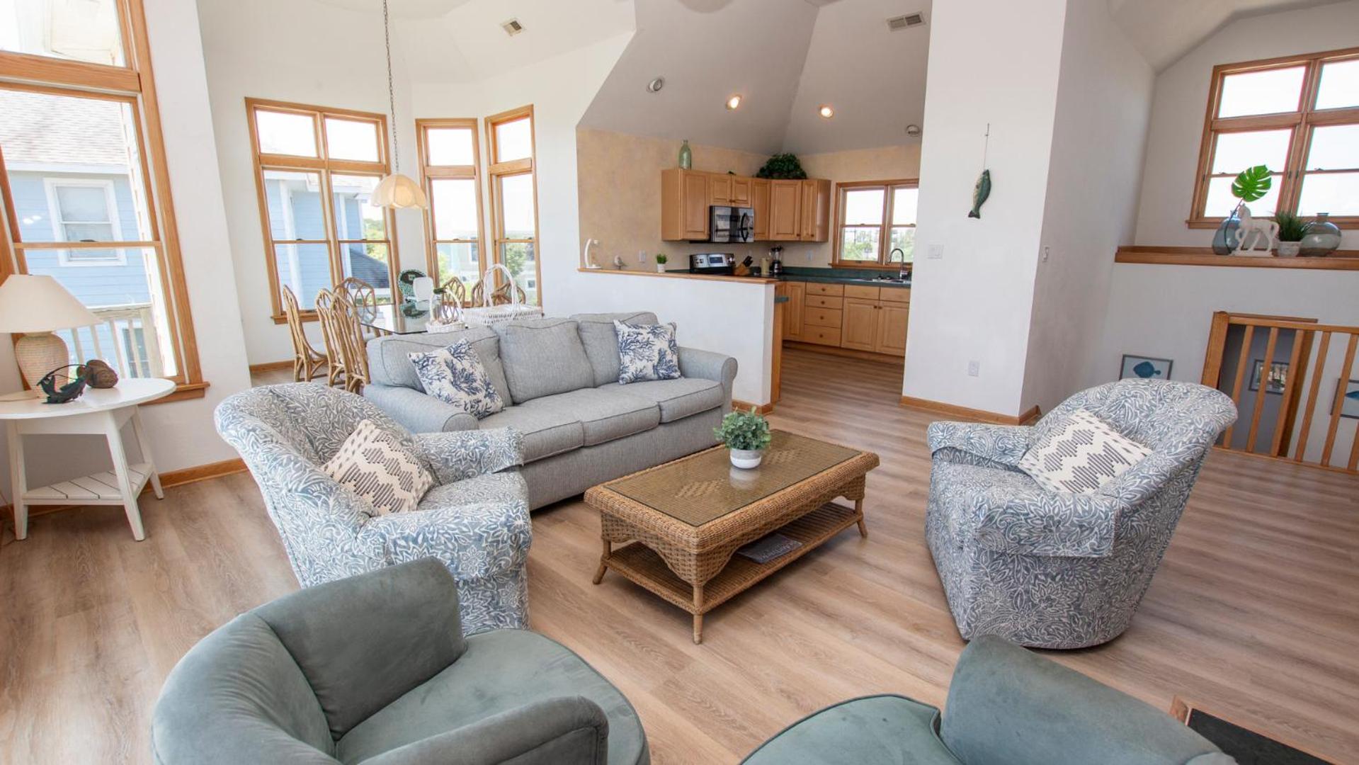 Oceanside, 5 BRs, Community Amenities, Keyless Entry, VOH2, Corolla Del Mar view 3