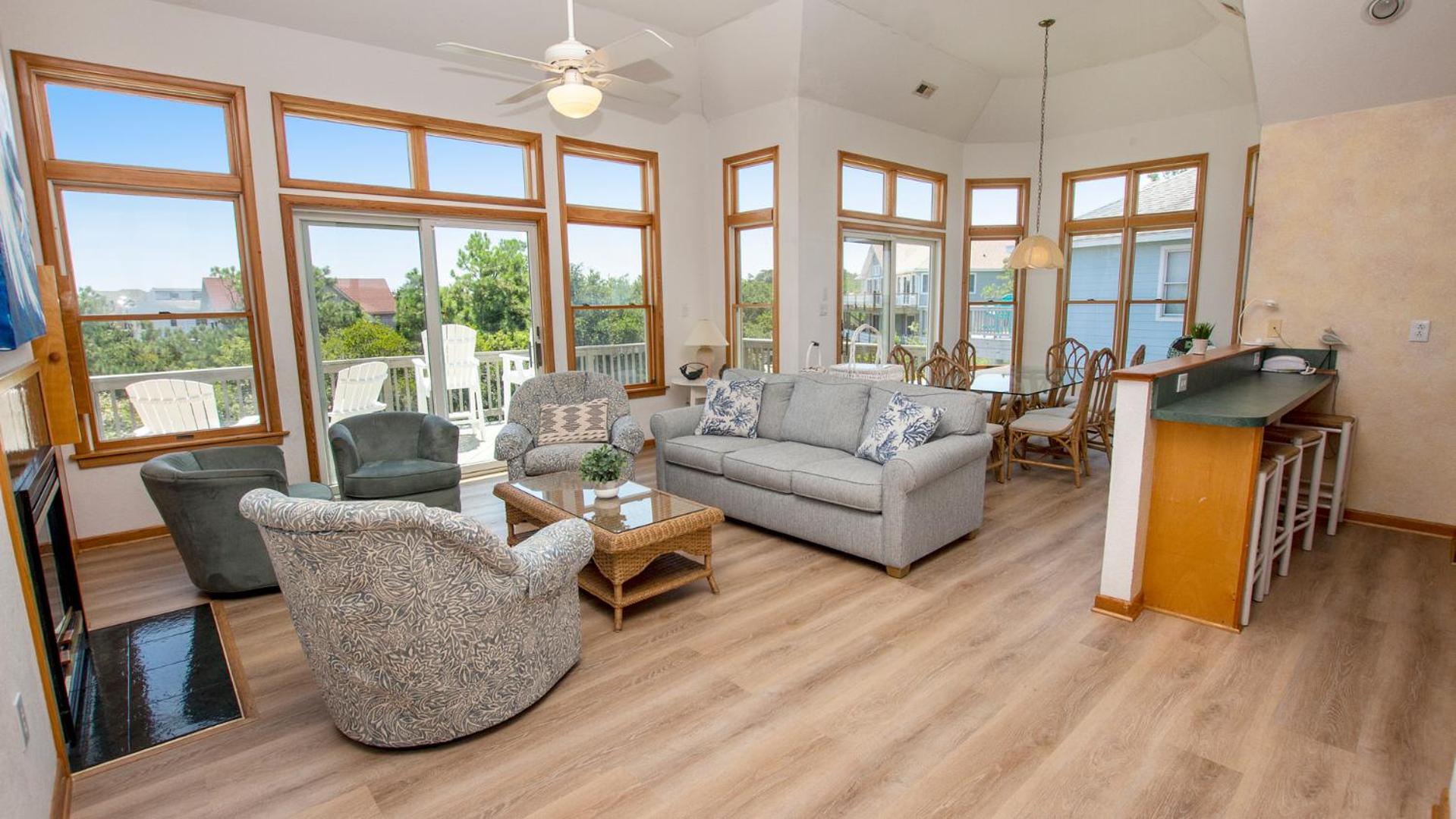 Oceanside, 5 BRs, Community Amenities, Keyless Entry, VOH2, Corolla Del Mar view 4