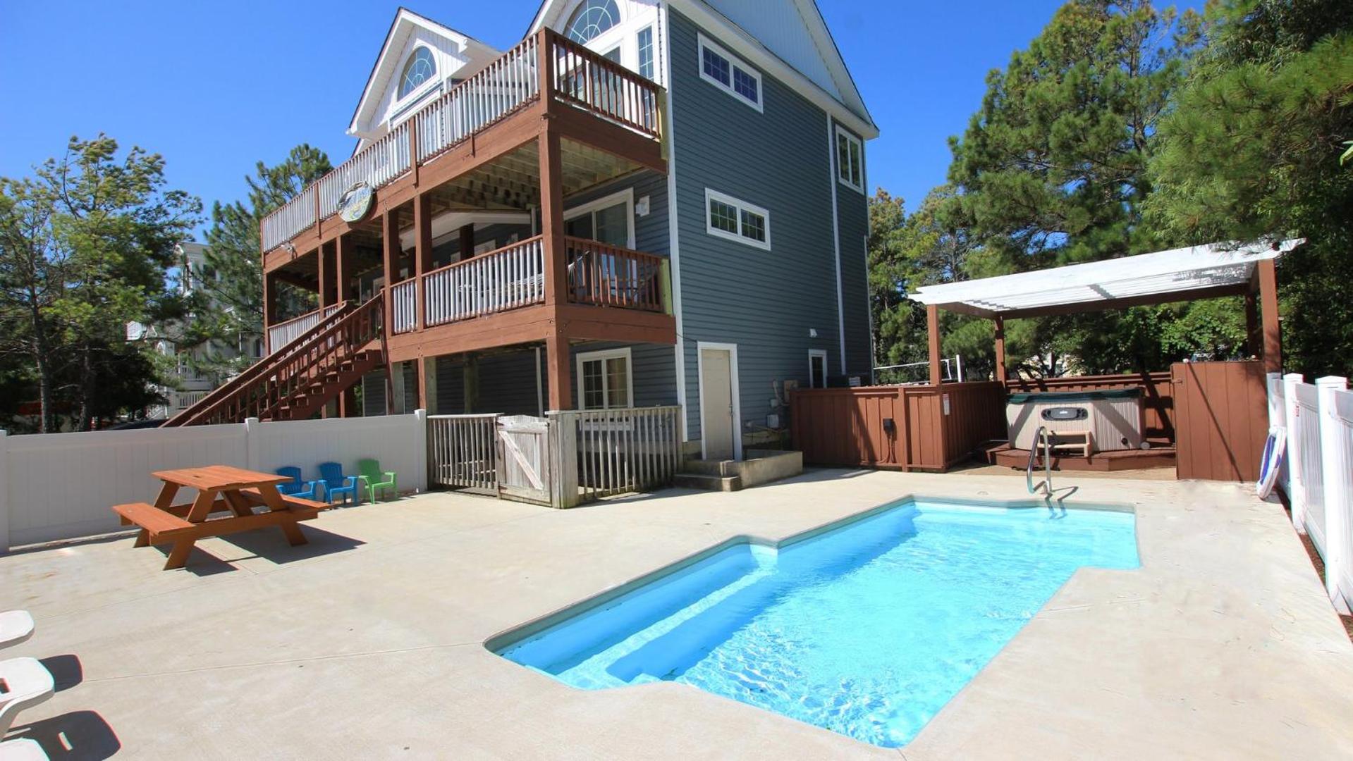 Oceanside, Private Pool, Hot Tub, Pool Table, Dogs Welcome, WC1084, Oaks Beach Oasis view 3