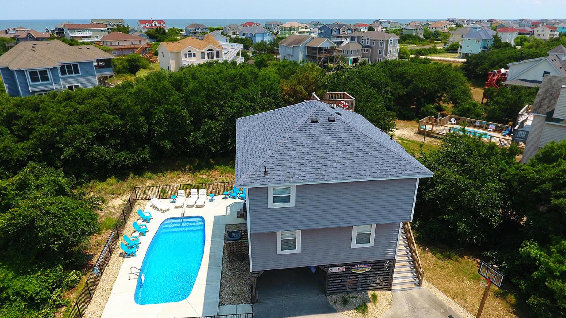 Oceanside, 4 BRs, Private Pool, Hot Tub, Screened Porch, WC955, La Carolina view 5