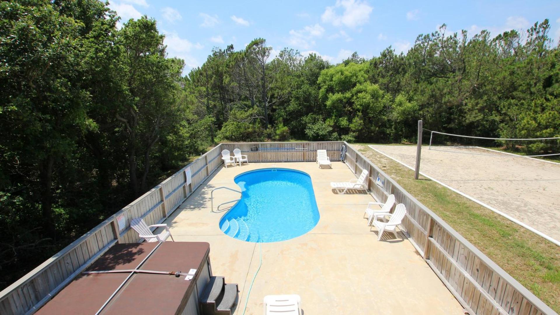 Oceanside, Screened Porch Dining, Priv Pool, Yard, Dogs Welcome, WW1042, Jolly Octopus view 5