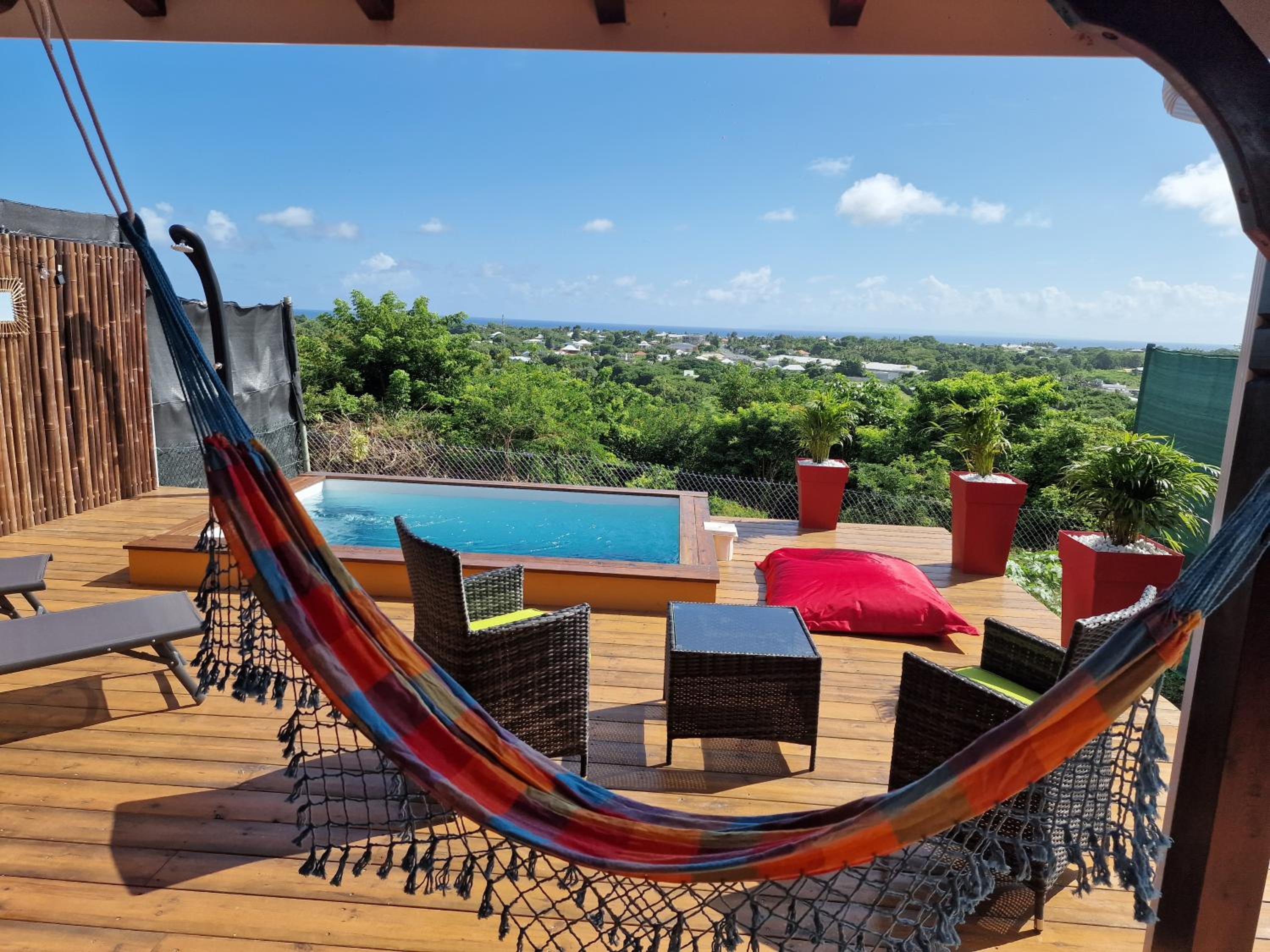 Le Jeïpur Villa vue mer piscine privée view 2