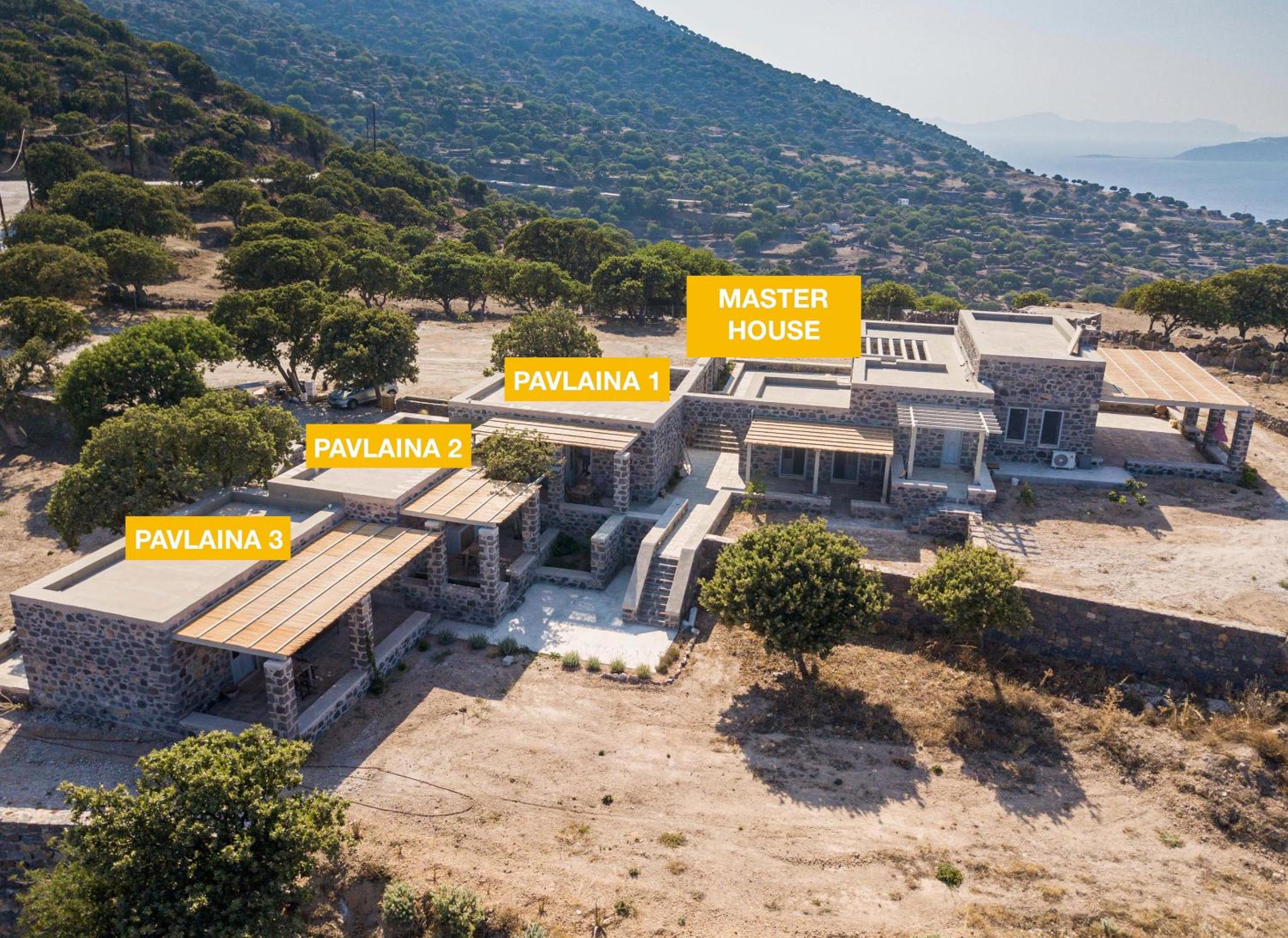 Pavlaina Complex of Traditional Residences in Nisyros. Enjoy the garden and the Sea View view 2