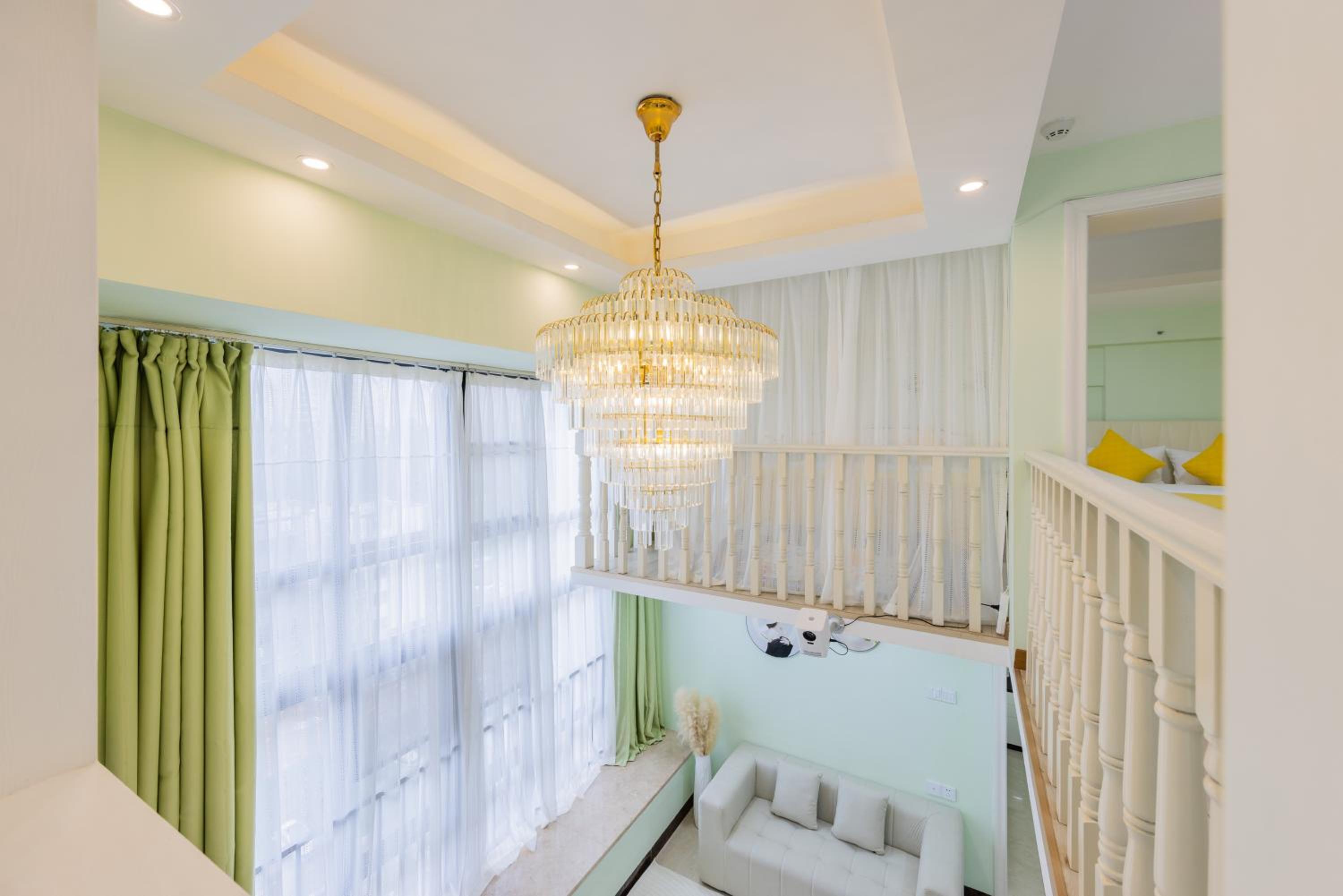 Lavendar Duplex Apartment