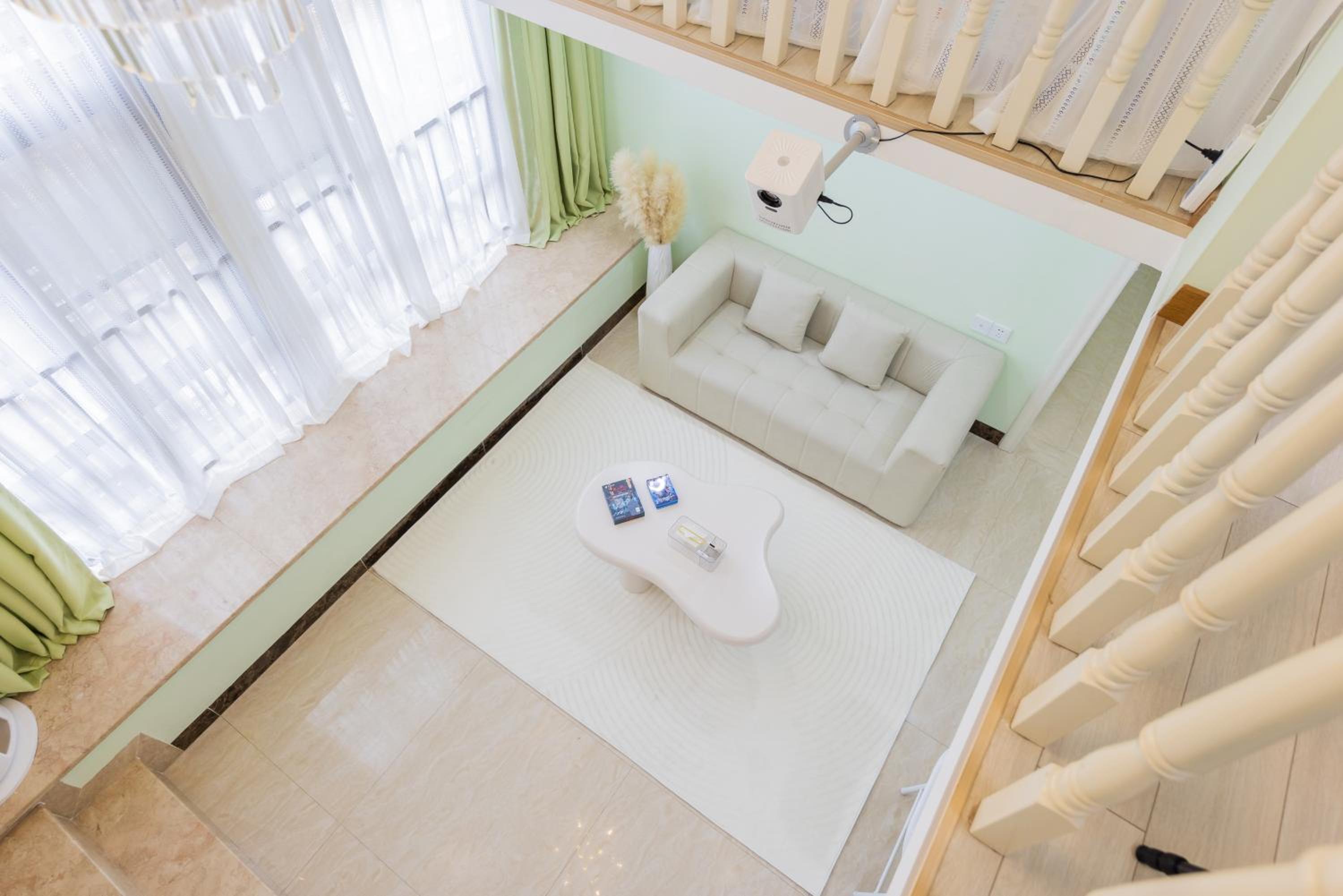 Lavendar Duplex Apartment