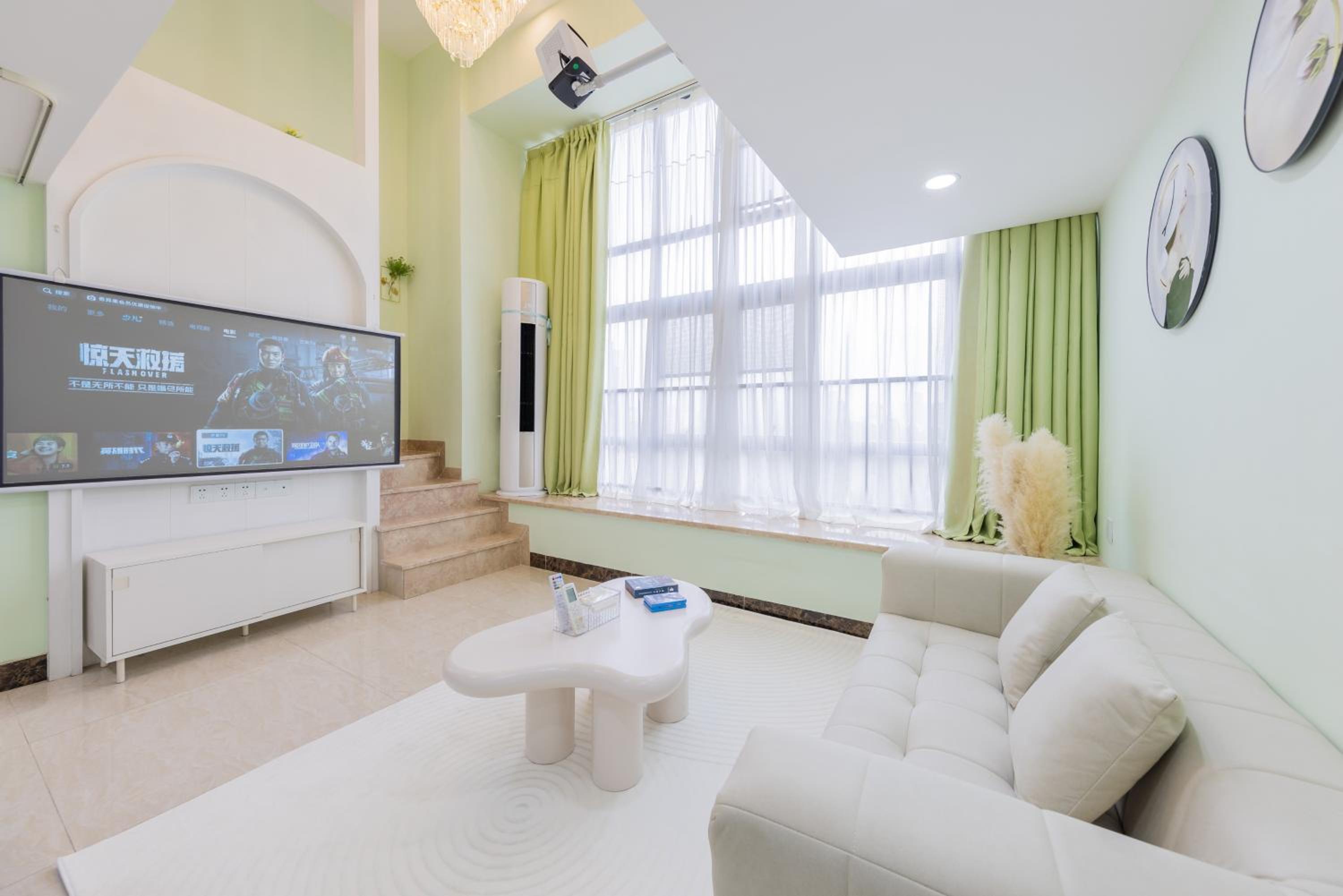 Lavendar Duplex Apartment