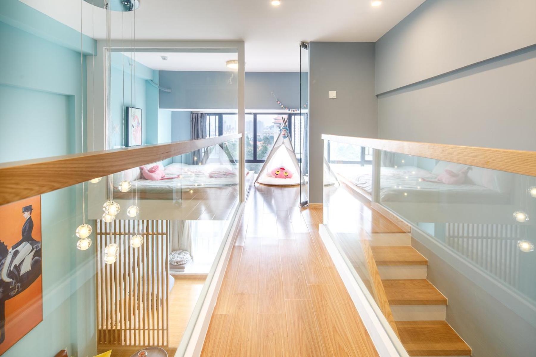 Lavendar Duplex Apartment
