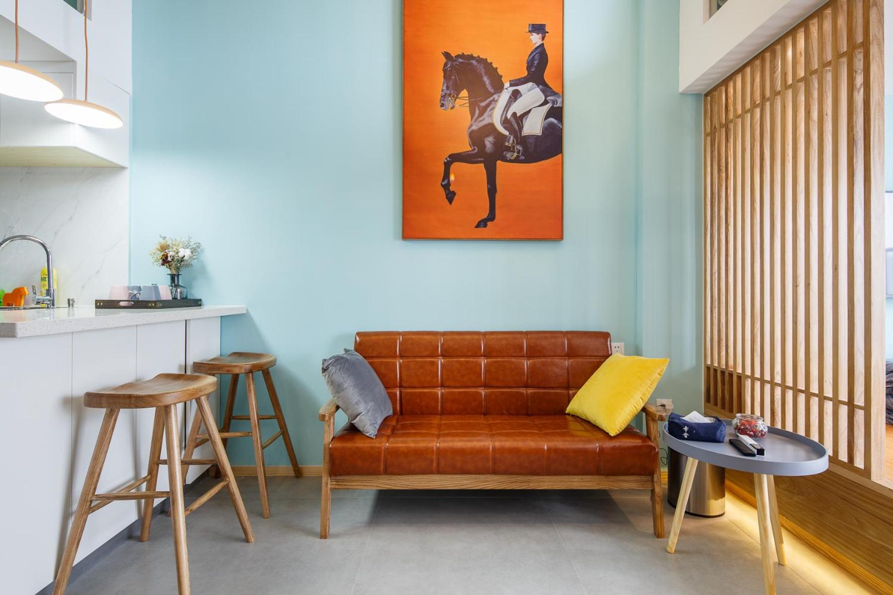 Lavendar Duplex Apartment