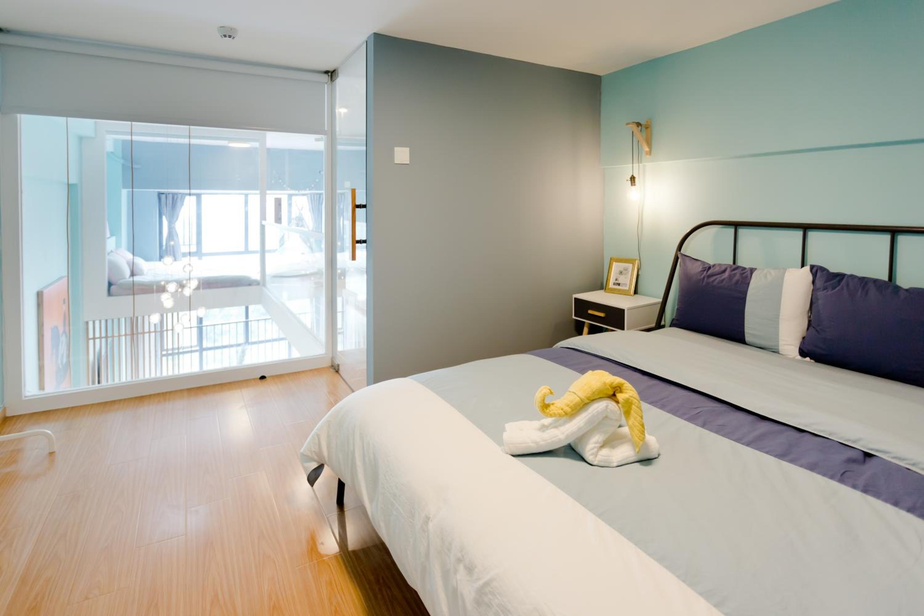 Lavendar Duplex Apartment
