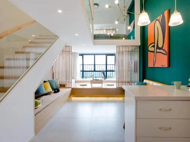 Lavendar Duplex Apartment