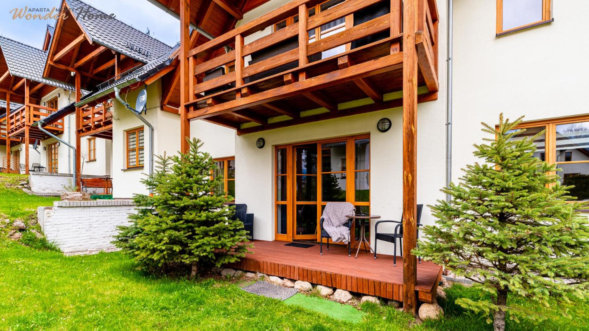 Wonder Home - Domek Karkonosz z kominkiem i dwoma sypialniami - tuż przy stoku Myśliwska 42-1
