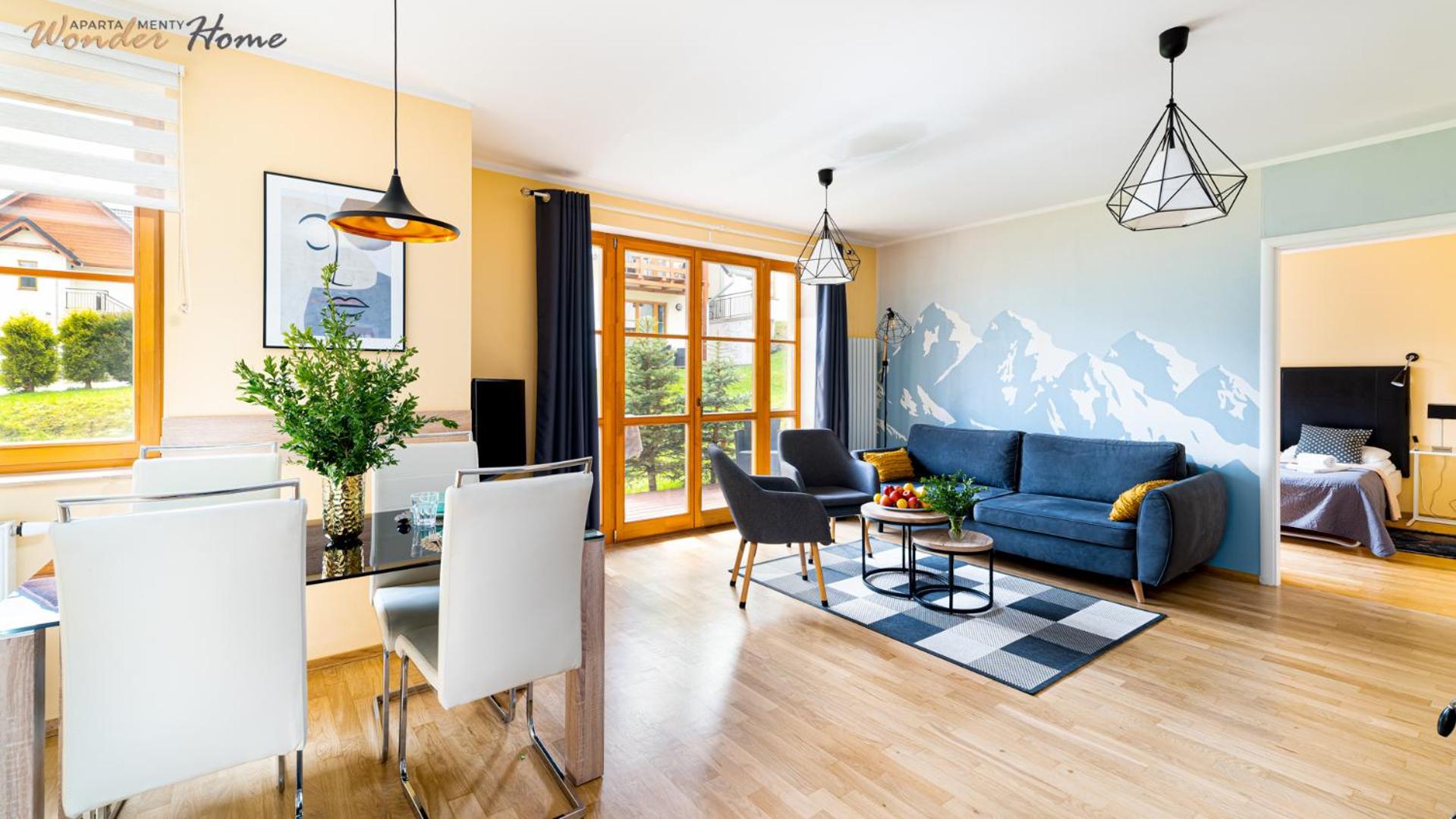 Wonder Home - Domek Karkonosz z kominkiem i dwoma sypialniami - tuż przy stoku Myśliwska 42-1