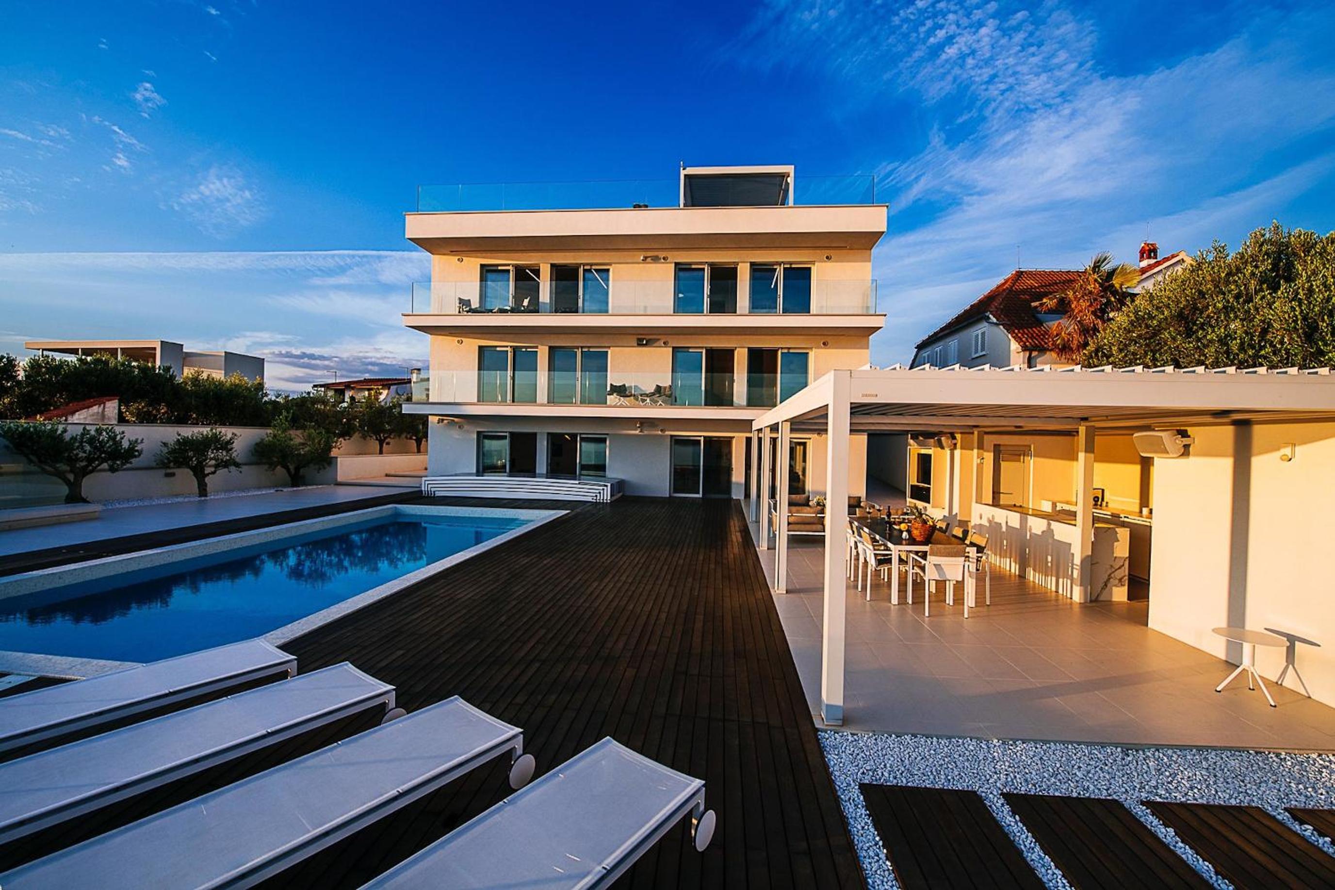 Magical Zadar Villa 6 Bedrooms Villa Ocean Fantasy Astounding Sea Views