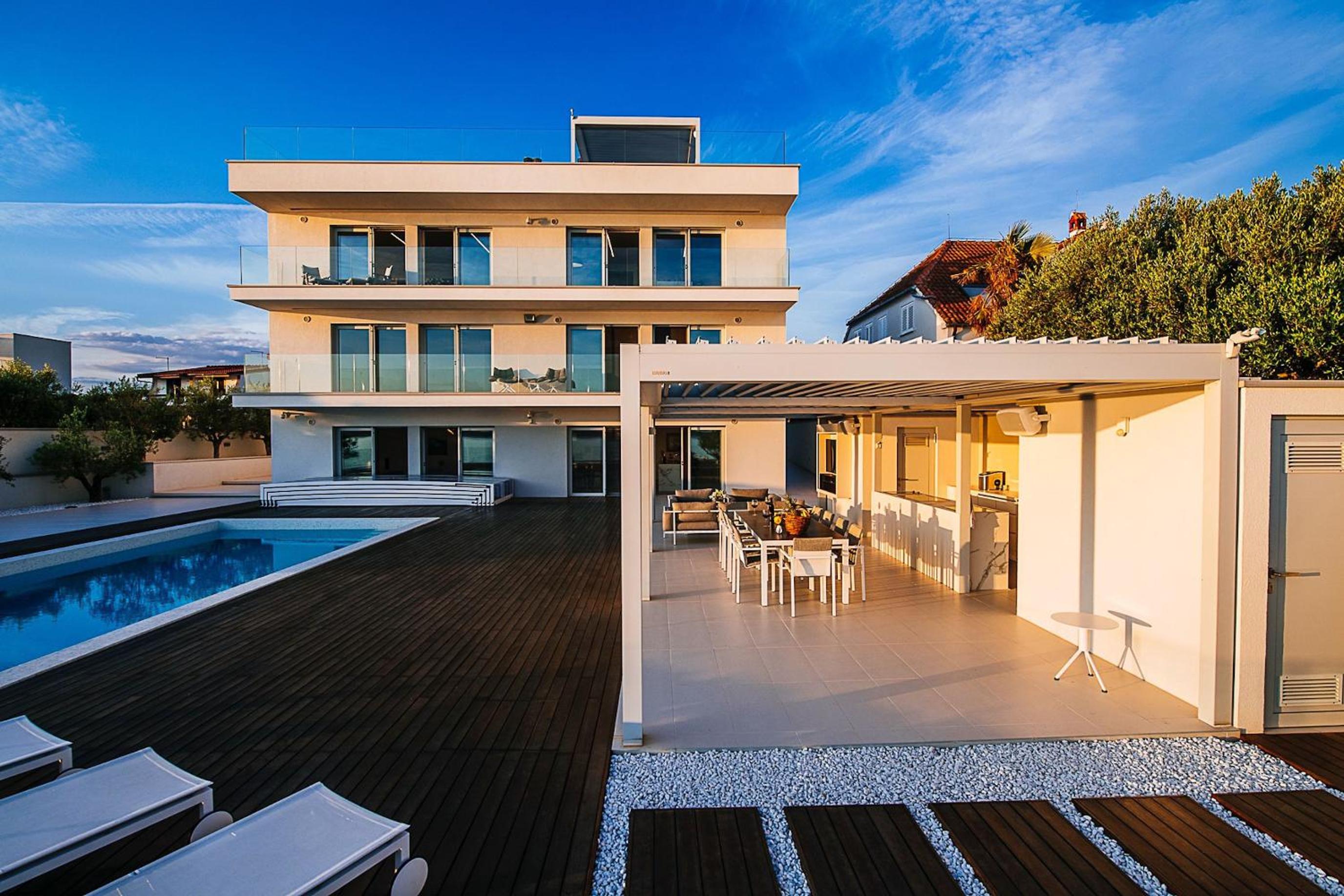 Magical Zadar Villa 6 Bedrooms Villa Ocean Fantasy Astounding Sea Views