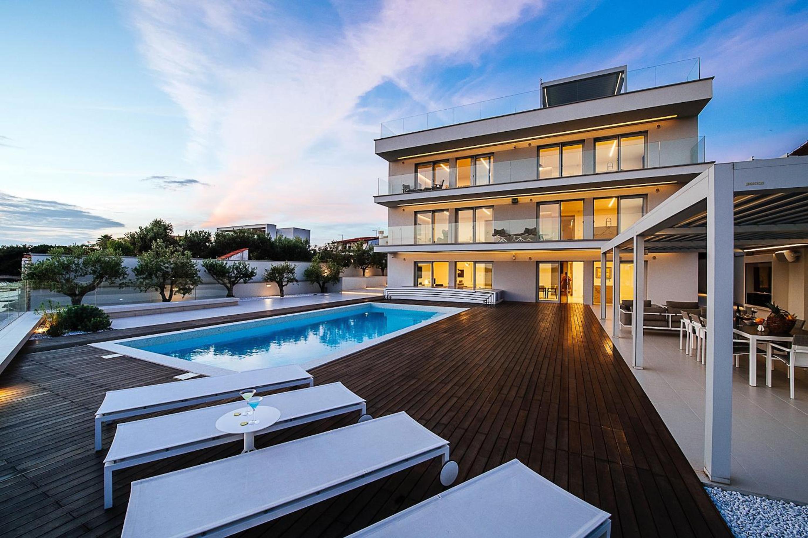 Magical Zadar Villa 6 Bedrooms Villa Ocean Fantasy Astounding Sea Views