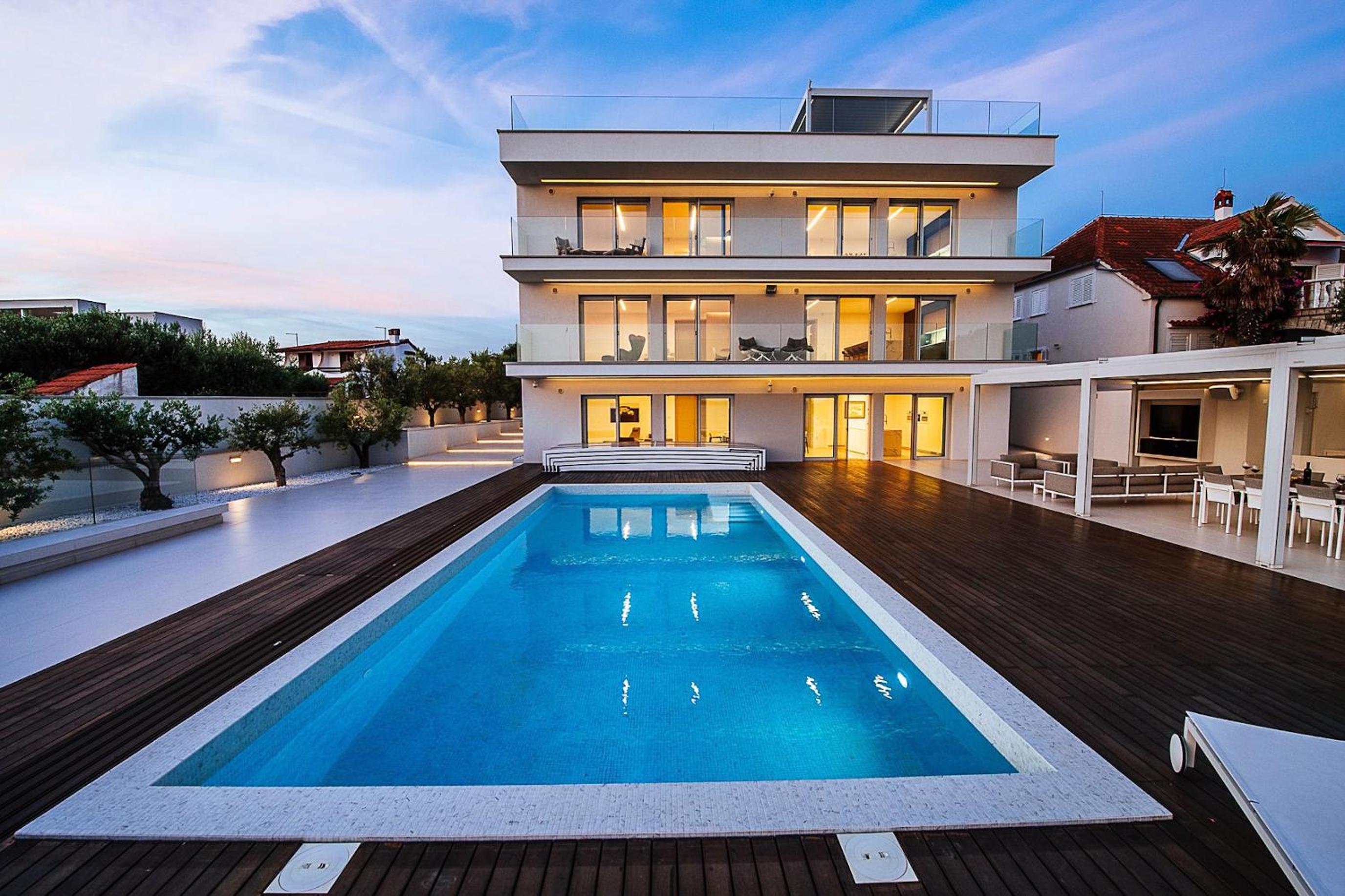 Magical Zadar Villa 6 Bedrooms Villa Ocean Fantasy Astounding Sea Views