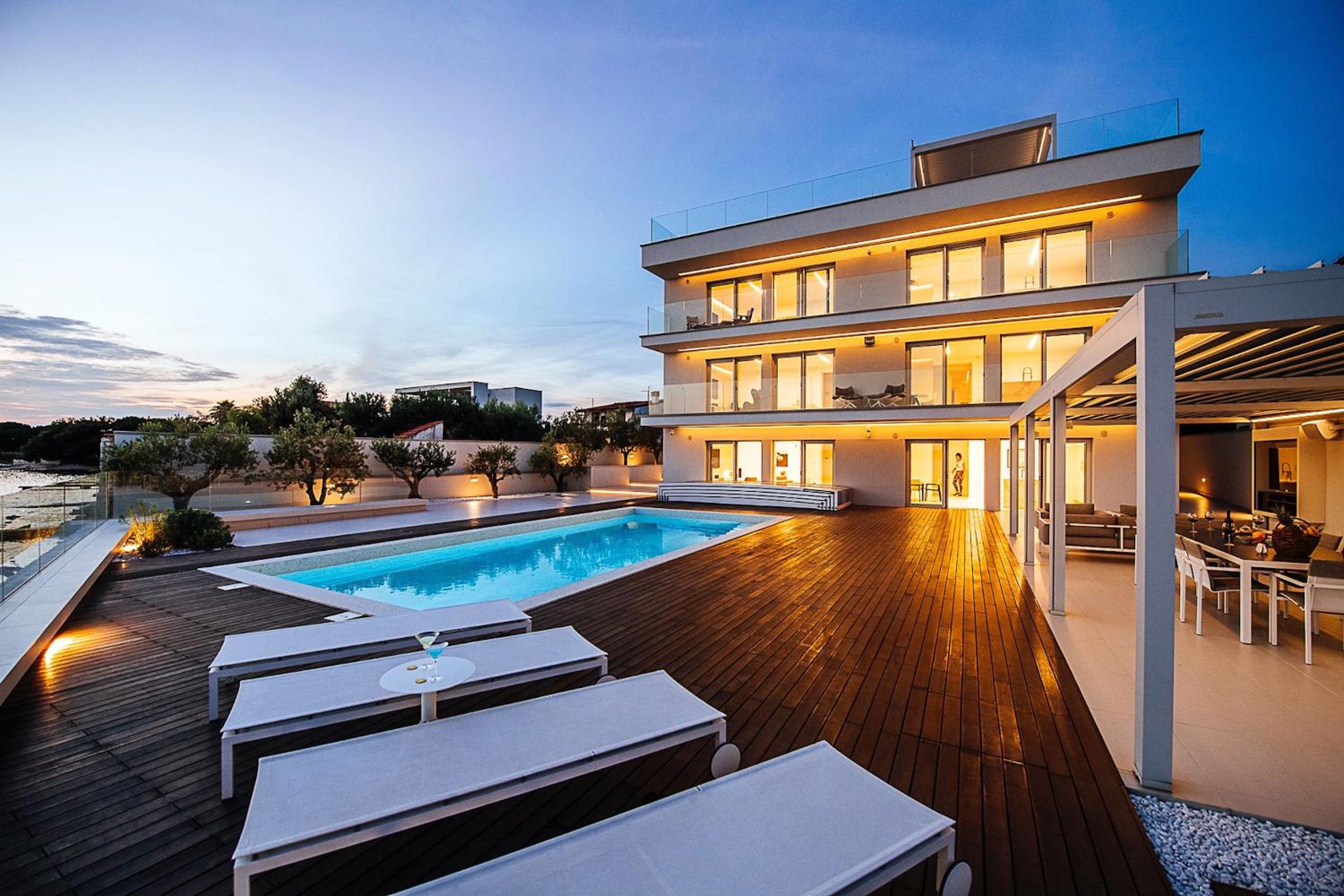 Magical Zadar Villa 6 Bedrooms Villa Ocean Fantasy Astounding Sea Views