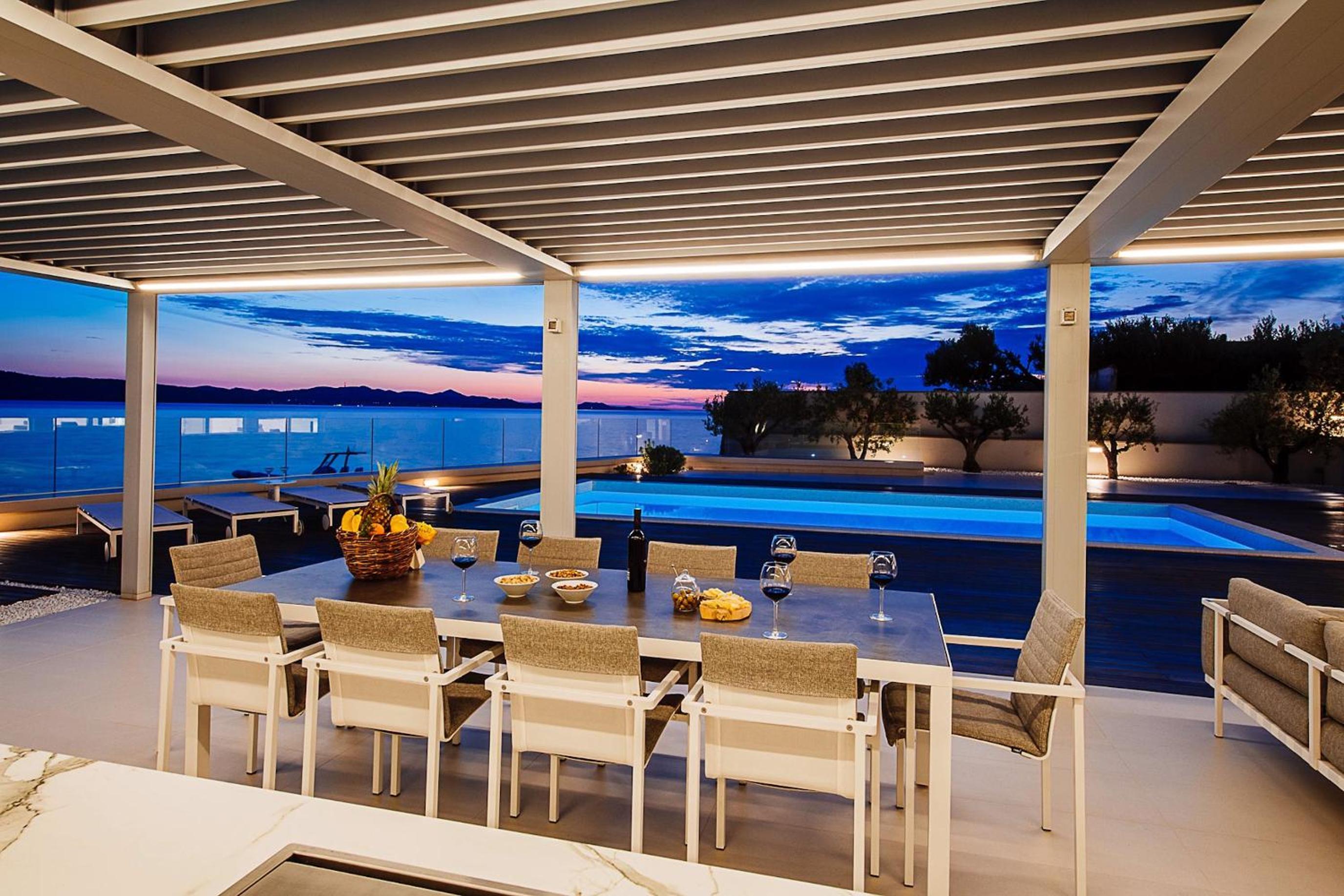 Magical Zadar Villa 6 Bedrooms Villa Ocean Fantasy Astounding Sea Views