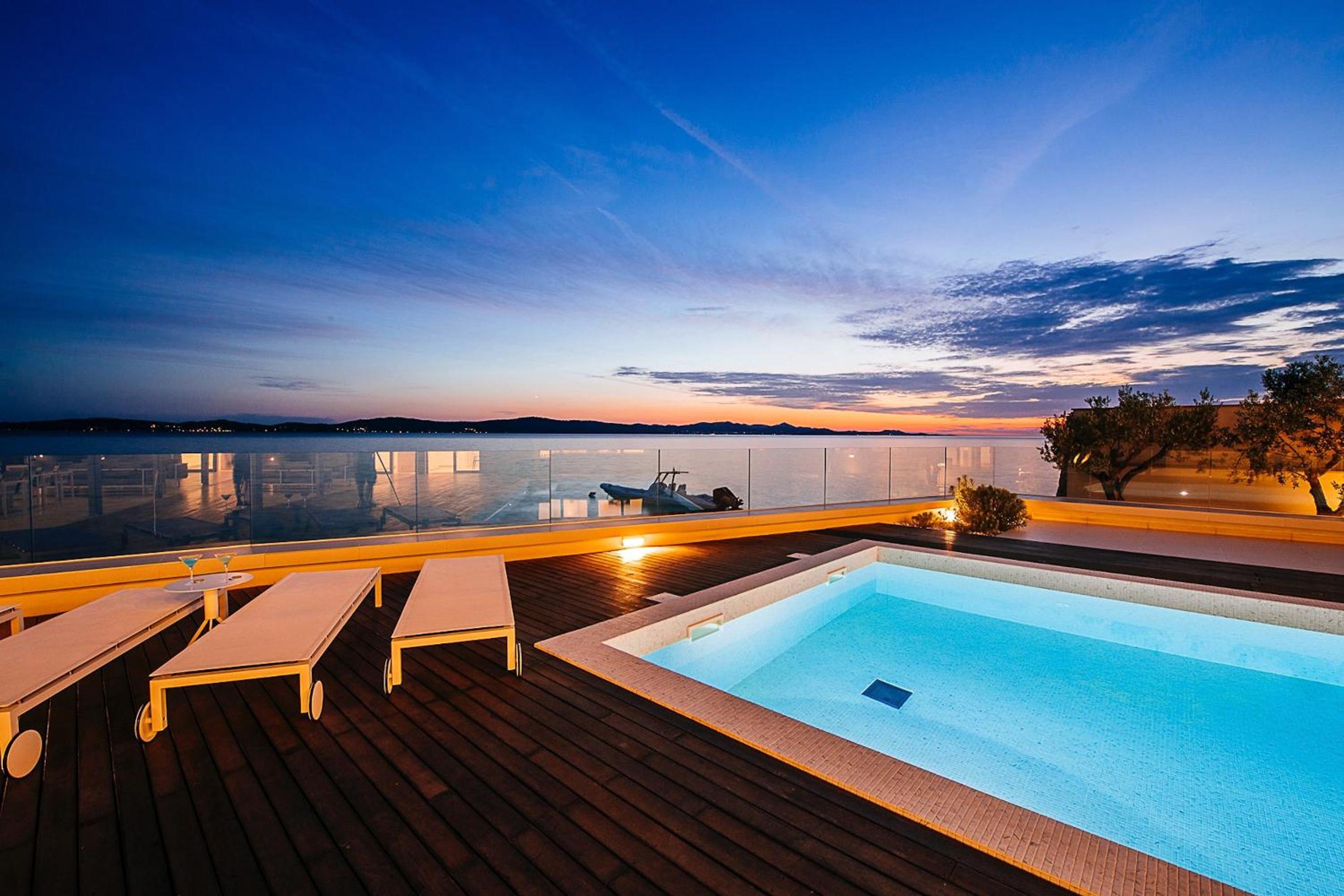 Magical Zadar Villa 6 Bedrooms Villa Ocean Fantasy Astounding Sea Views