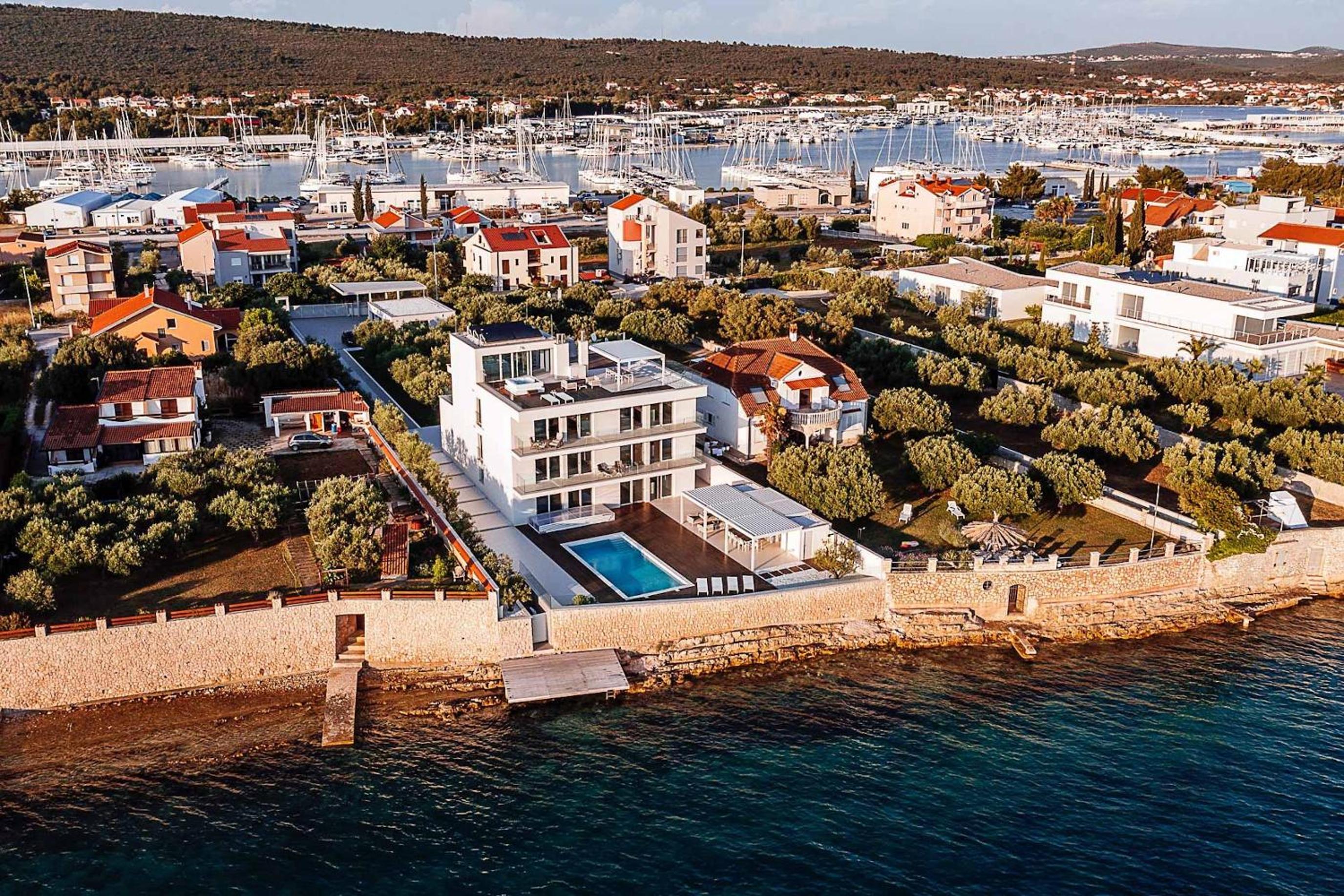 Magical Zadar Villa 6 Bedrooms Villa Ocean Fantasy Astounding Sea Views