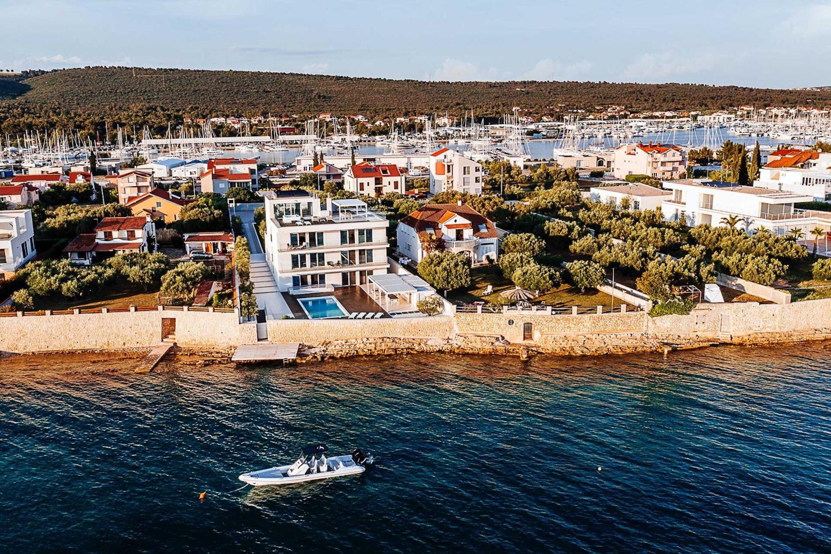 Magical Zadar Villa 6 Bedrooms Villa Ocean Fantasy Astounding Sea Views