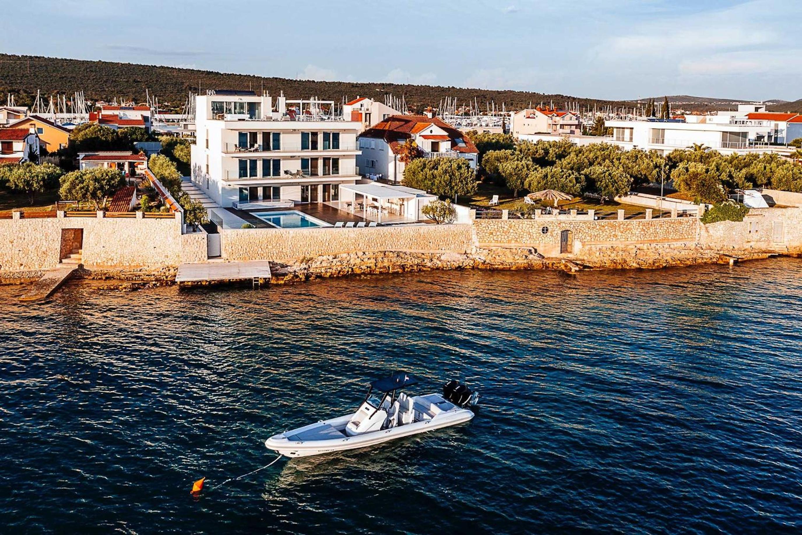 Magical Zadar Villa 6 Bedrooms Villa Ocean Fantasy Astounding Sea Views