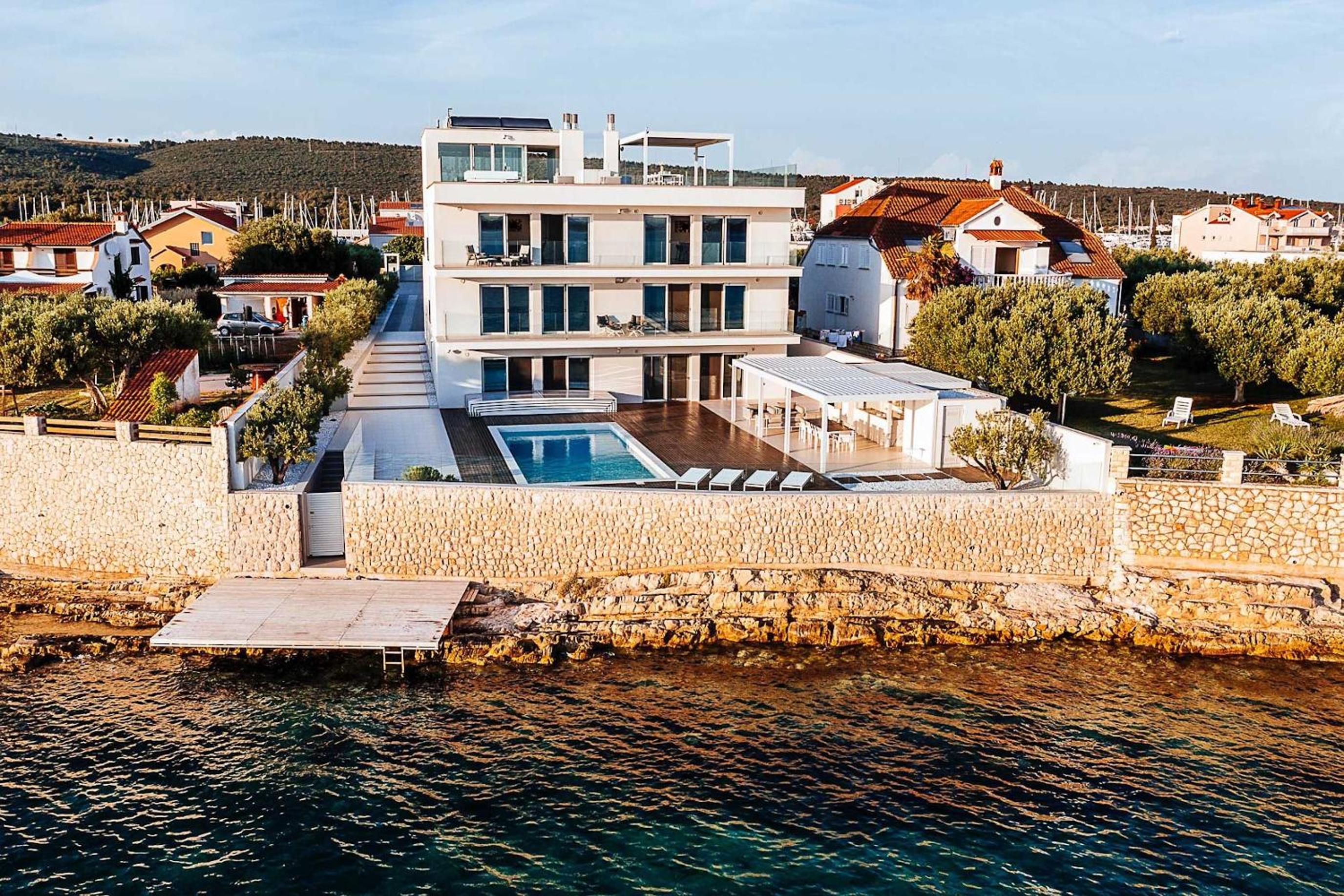 Magical Zadar Villa 6 Bedrooms Villa Ocean Fantasy Astounding Sea Views