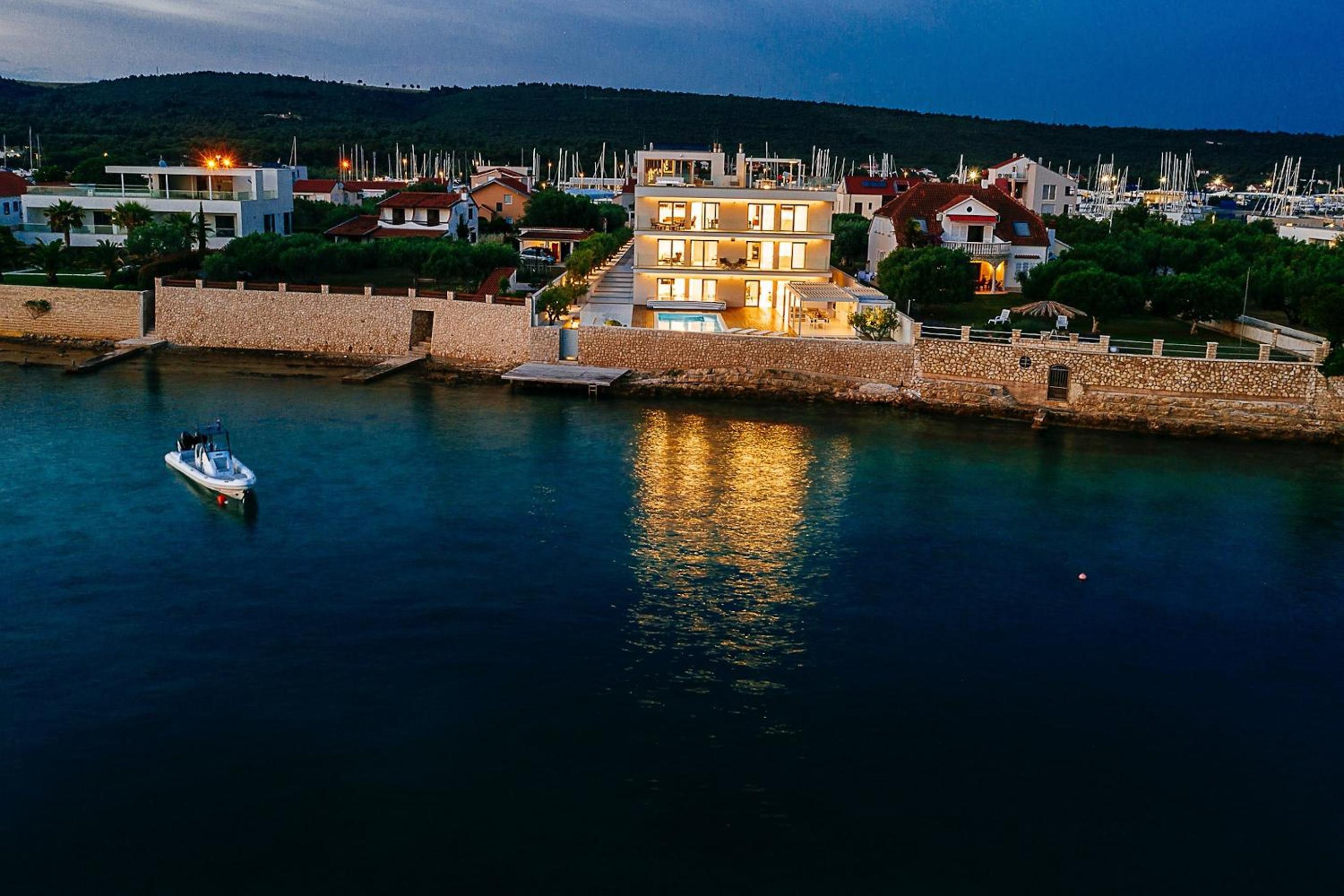 Magical Zadar Villa 6 Bedrooms Villa Ocean Fantasy Astounding Sea Views