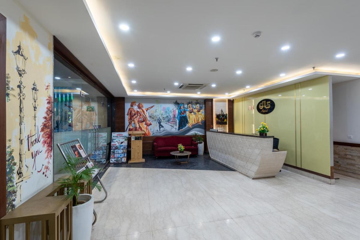 hotel reception