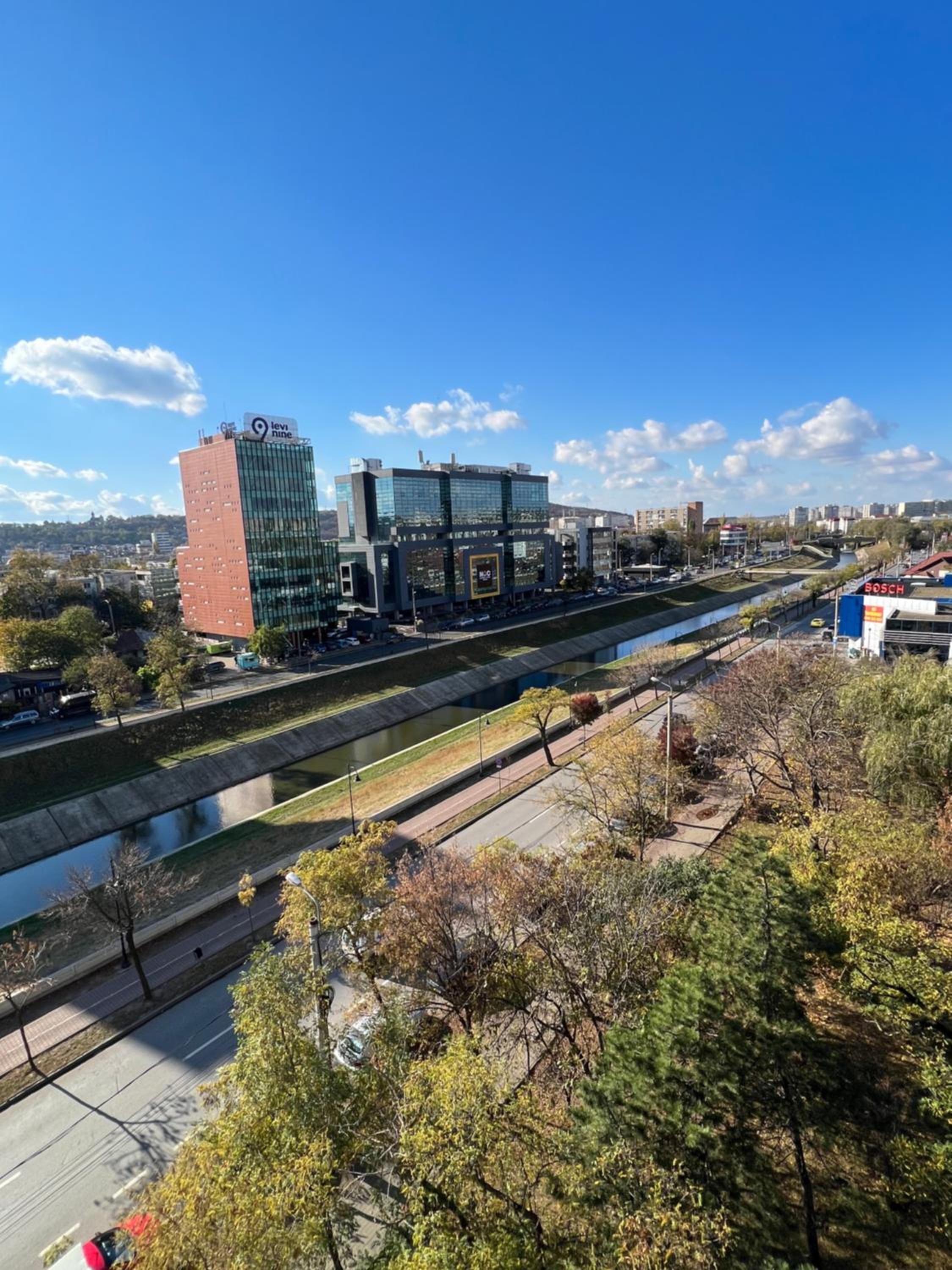 Central Office View with Parking